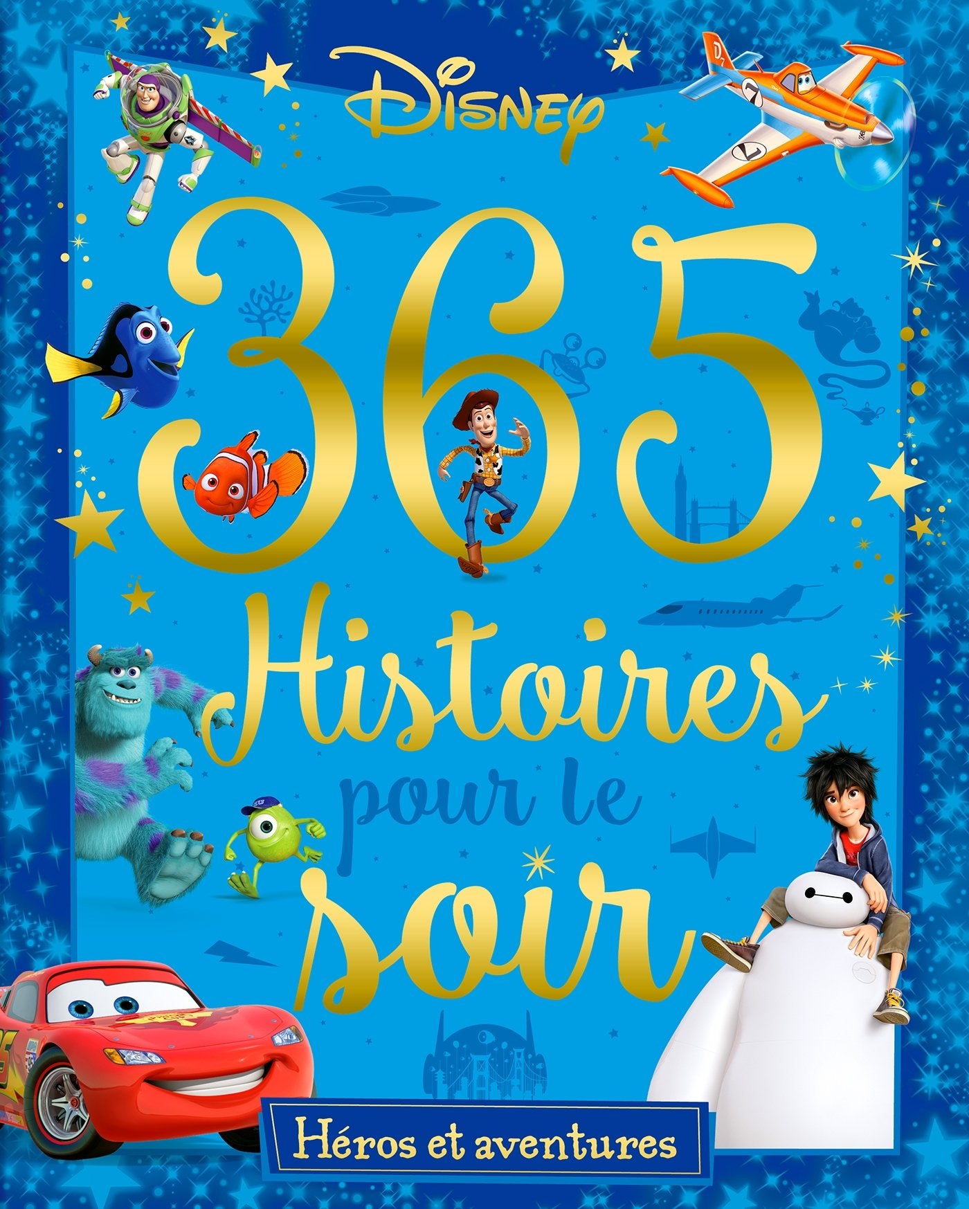 365 histoires pour le soir: Heros et aventures + CD Novels & Short Stories