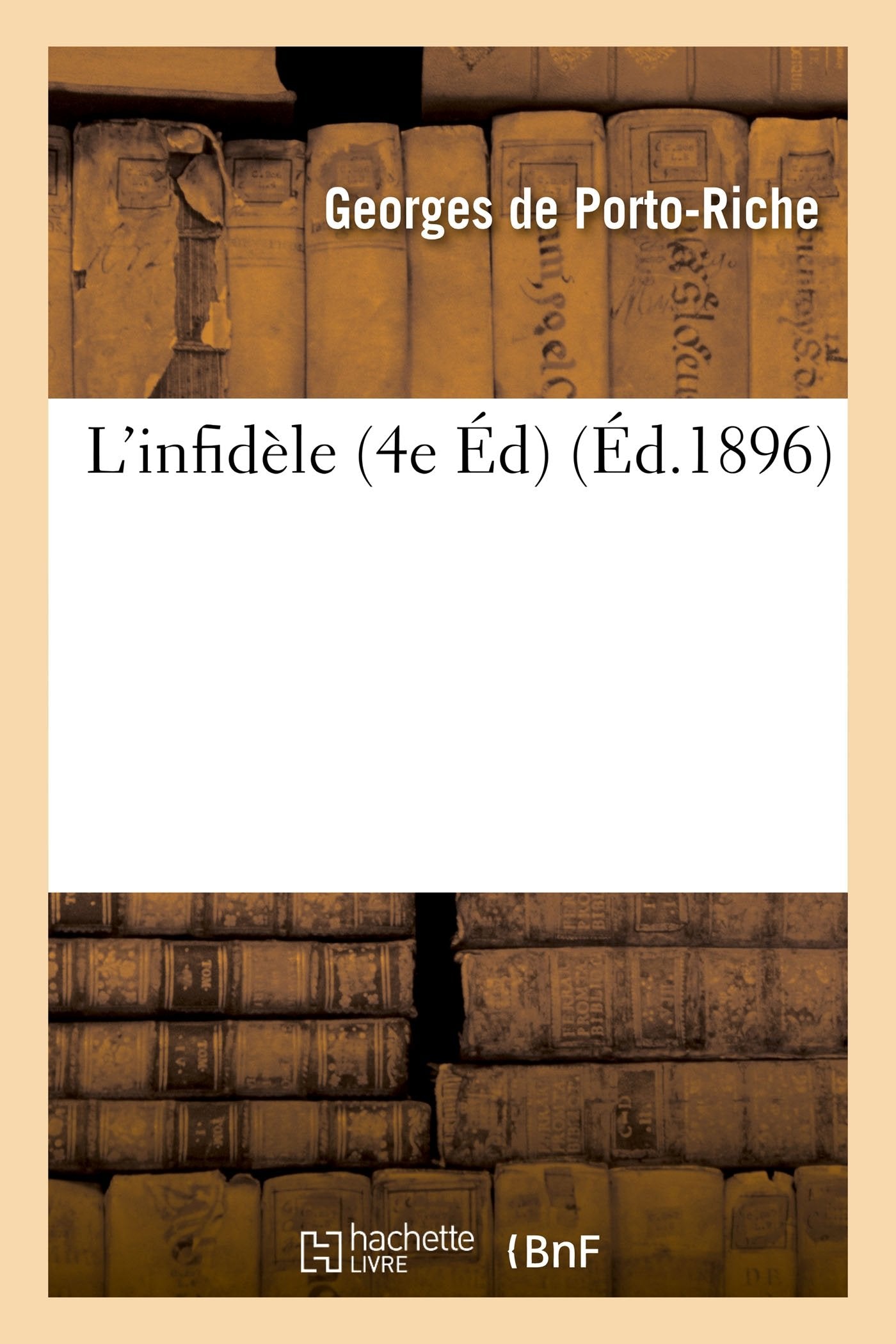 L'infidèle : comédie en un acte et en vers 4e édition book