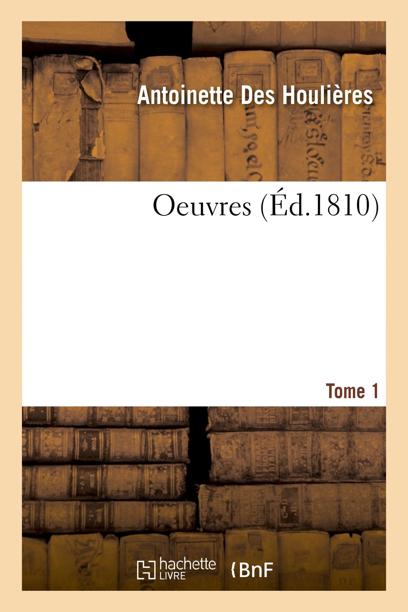 Oeuvres de Madame et de Mademoiselle Deshoulières T01 book