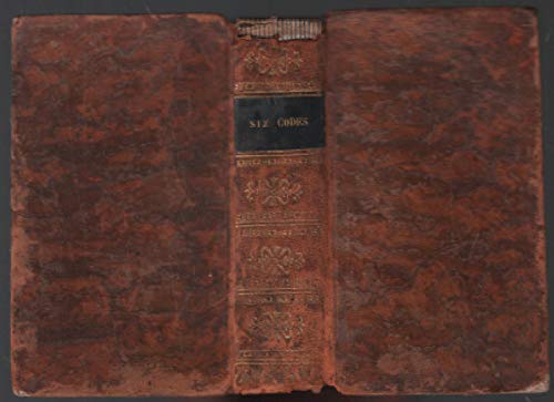 Les six codes français précédés de la Charte constitutionnelle par L. Rondonneau book