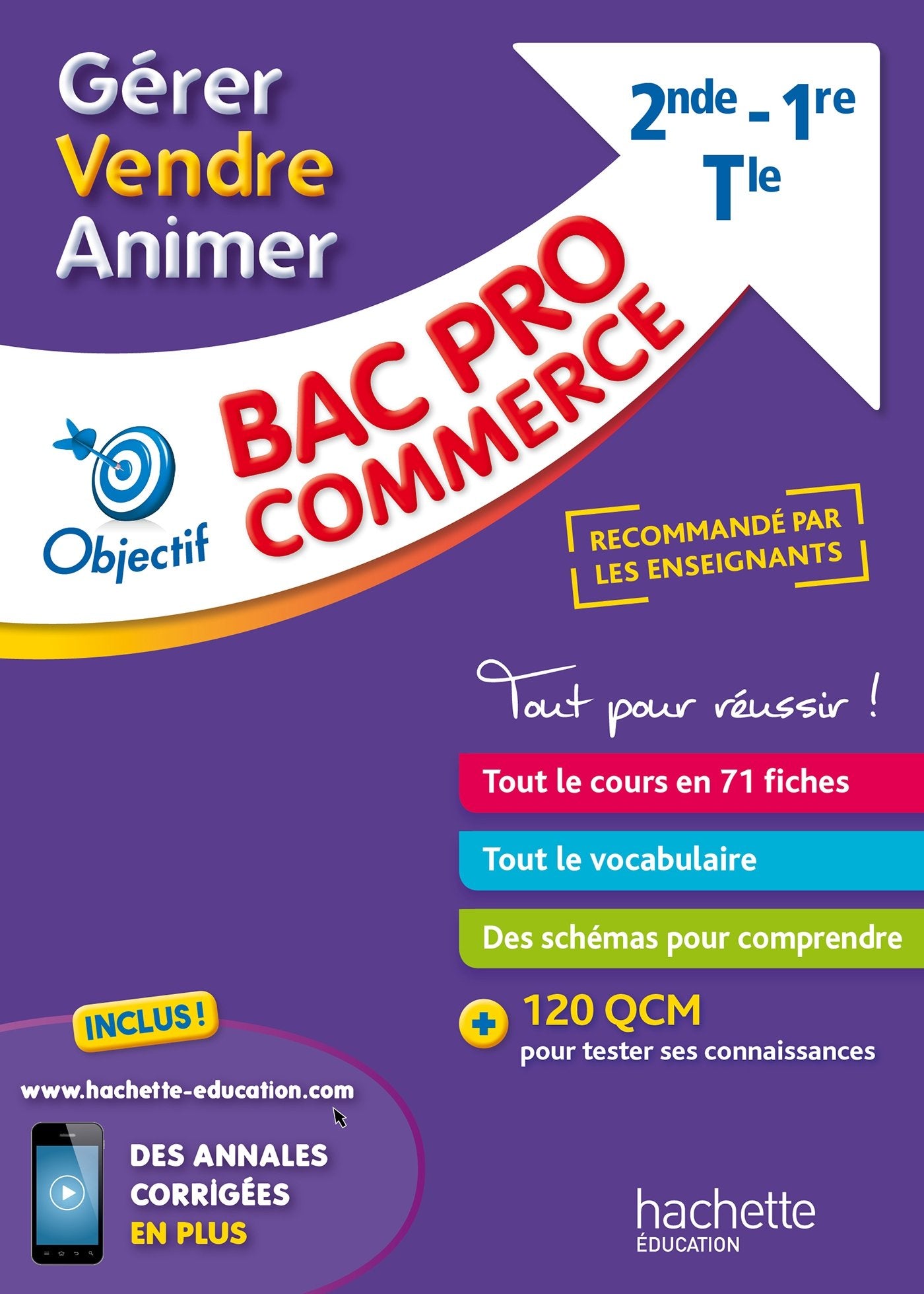 Fiches Bac Pro Commerce : Gérer, Vendre , Animer Professional & Reference Books
