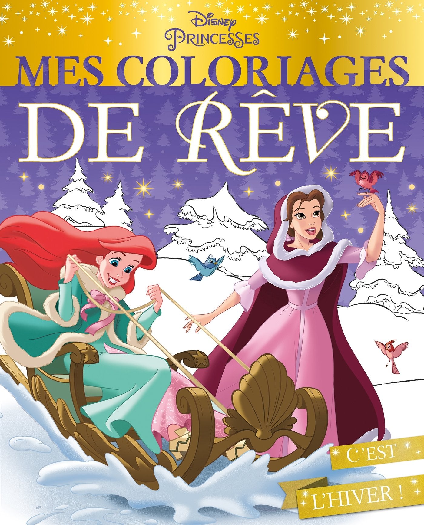 DISNEY PRINCESSES - Mes coloriages de rêve - Spécial Noël Tiptoi & Games