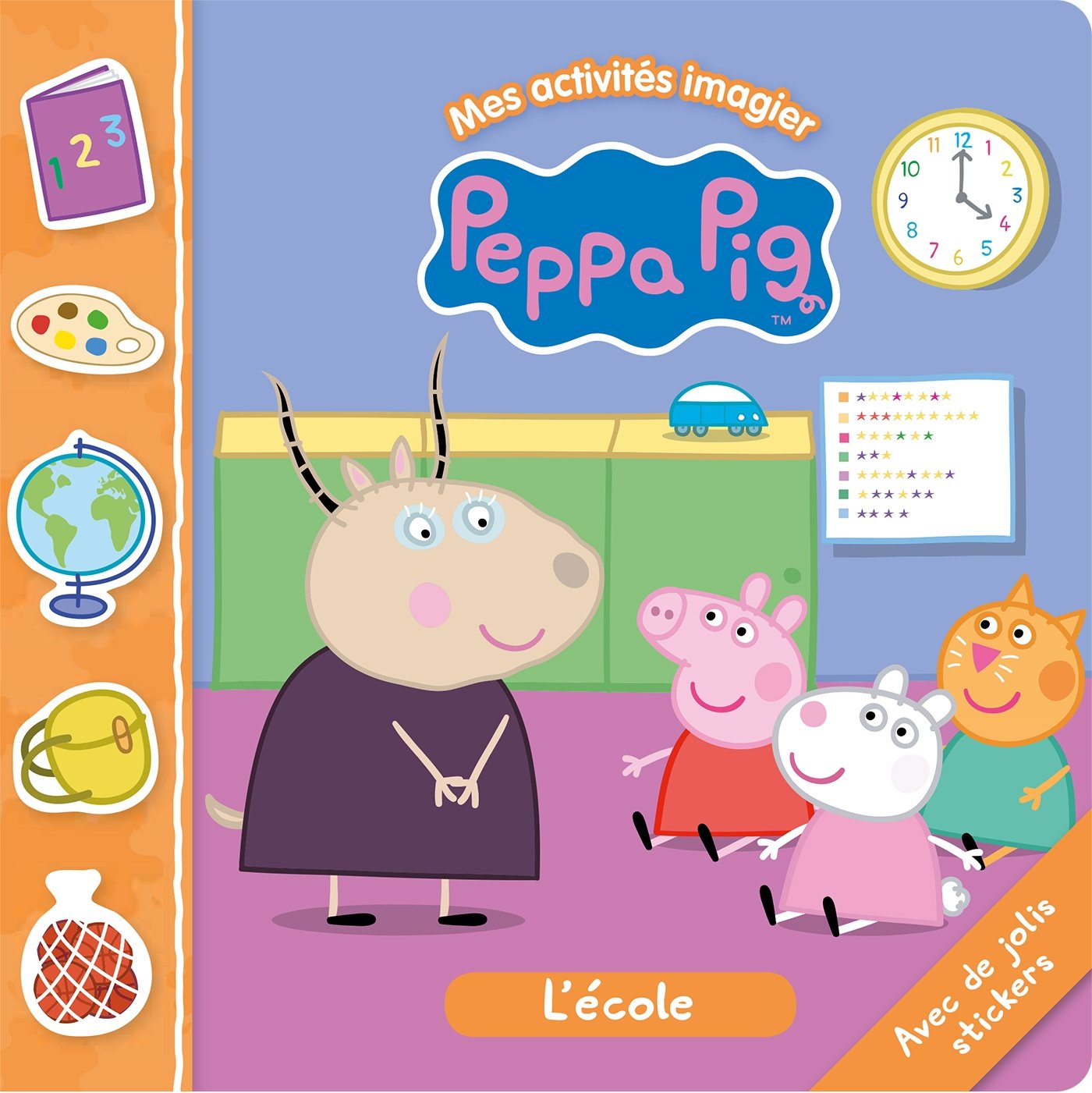 Peppa Pig - Mes activités imagiers - L'école: Avec de jolis stickers Tiptoi & Games