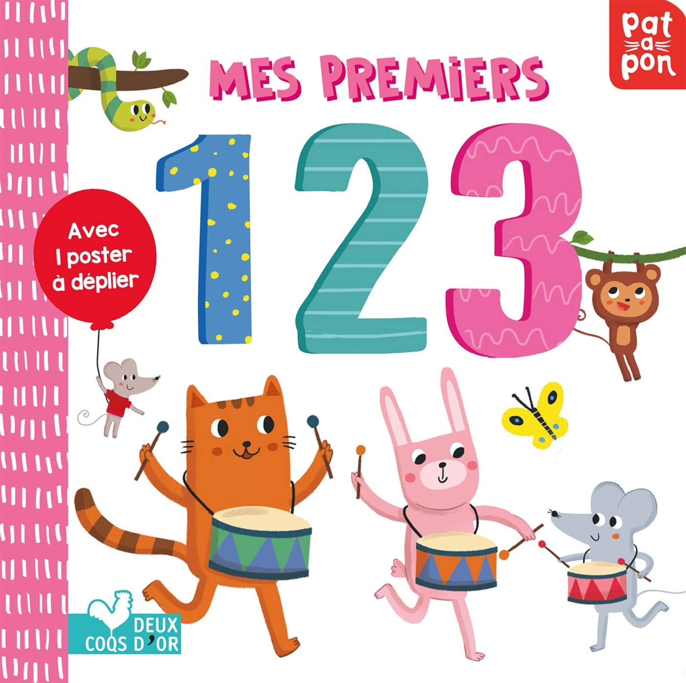Mes premiers 123 - livre avec poster à déplier book