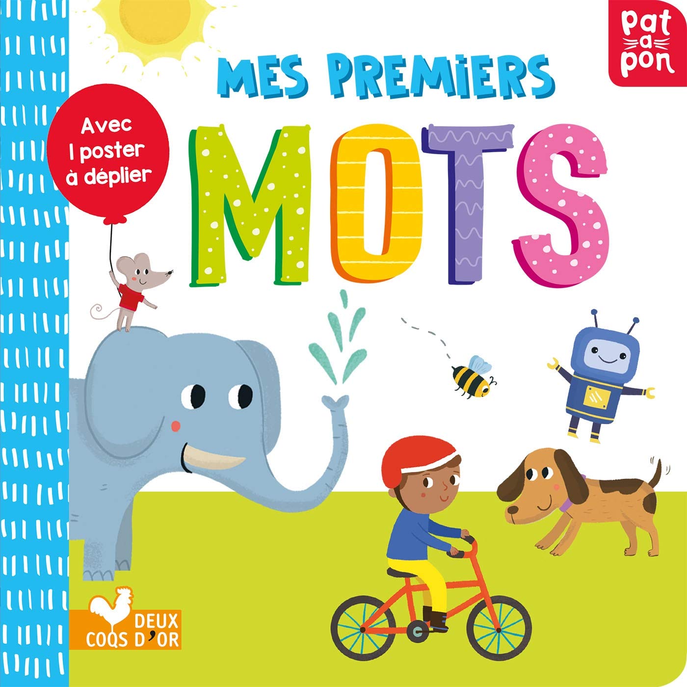 Mes premiers mots - livre avec poster à déplier: Avec 1 poster à déplier Parents & Children