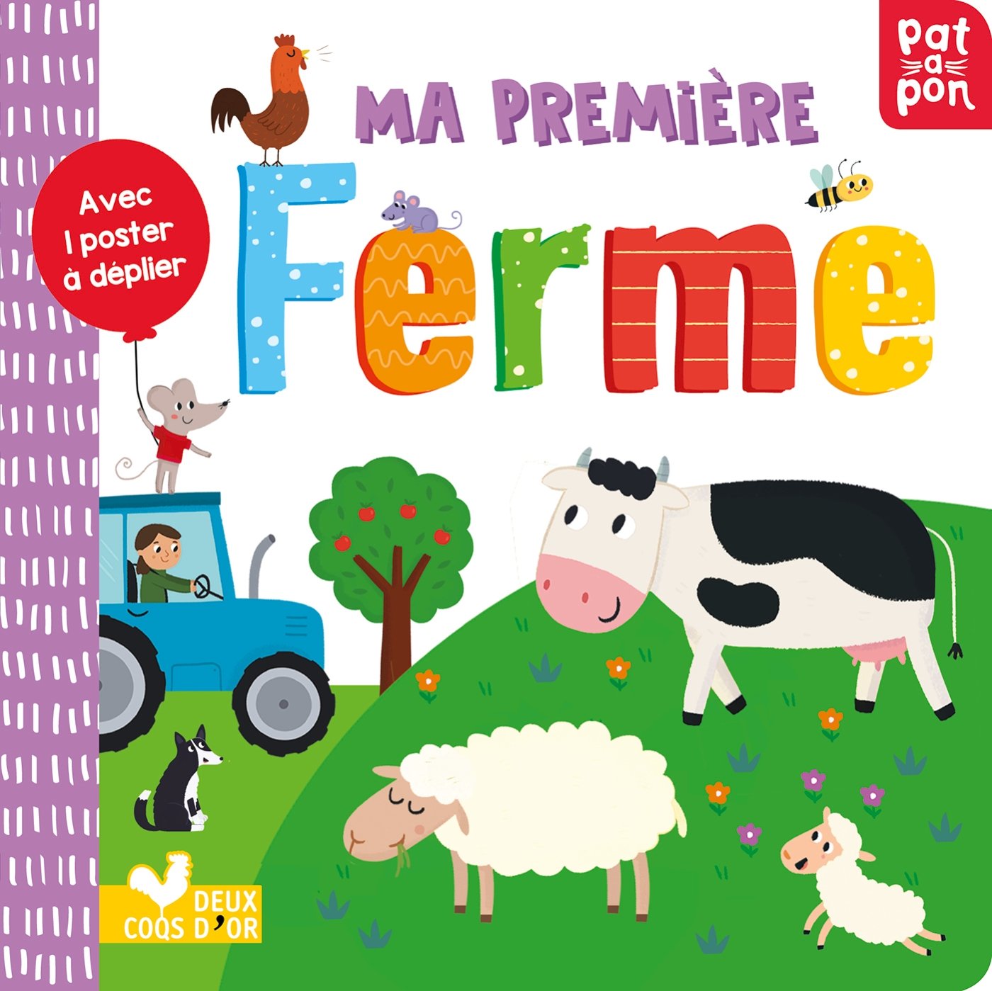 Ma première ferme - livre avec poster à déplier book