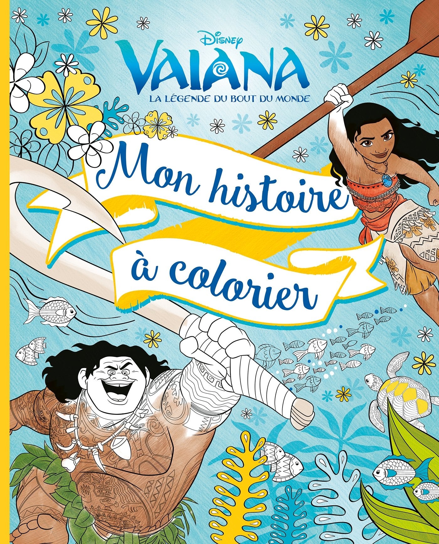 VAIANA - Mon Histoire à Colorier - Disney Tiptoi & Games