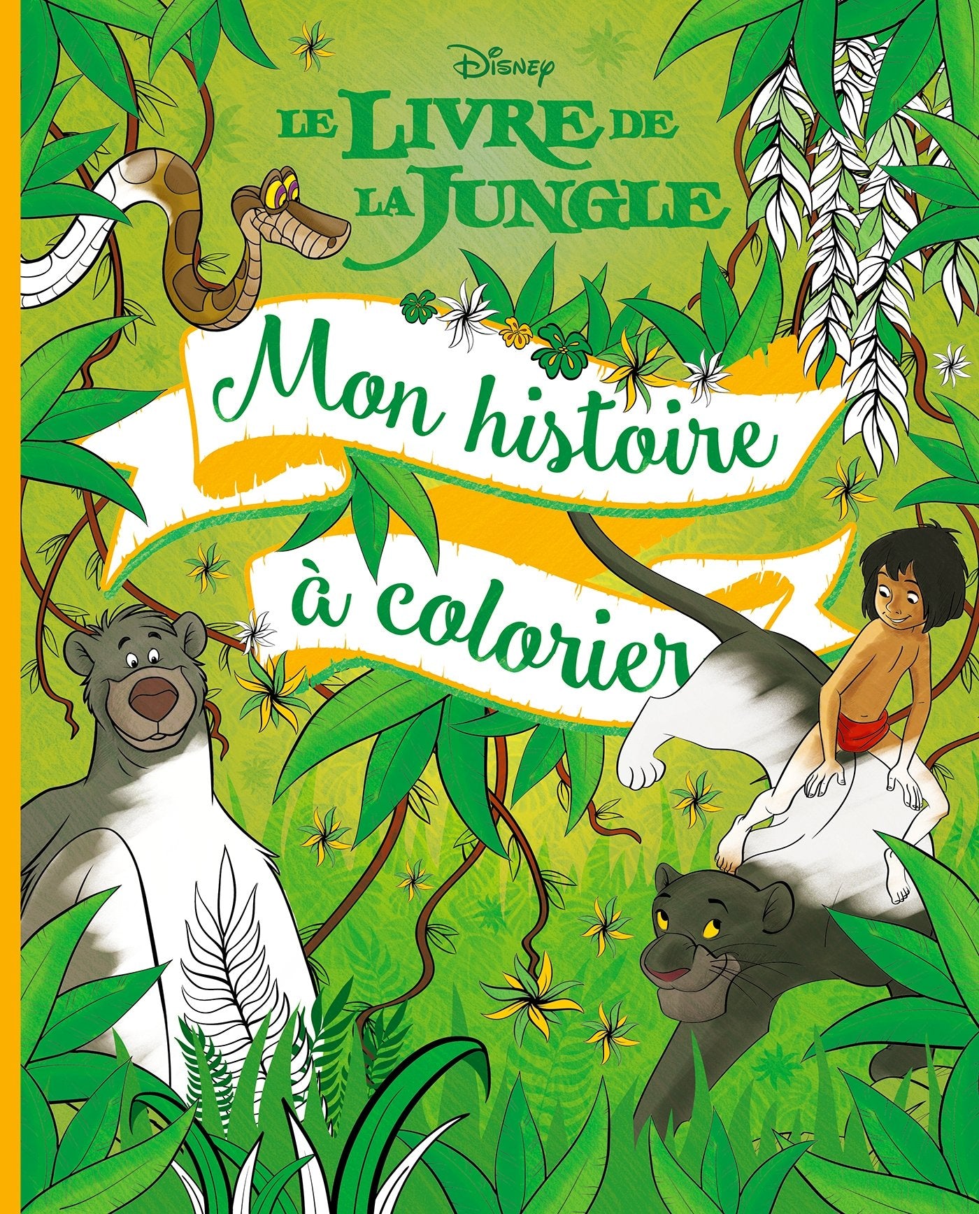 LE LIVRE DE LA JUNGLE - Mon Histoire à Colorier - Disney Tiptoi & Games