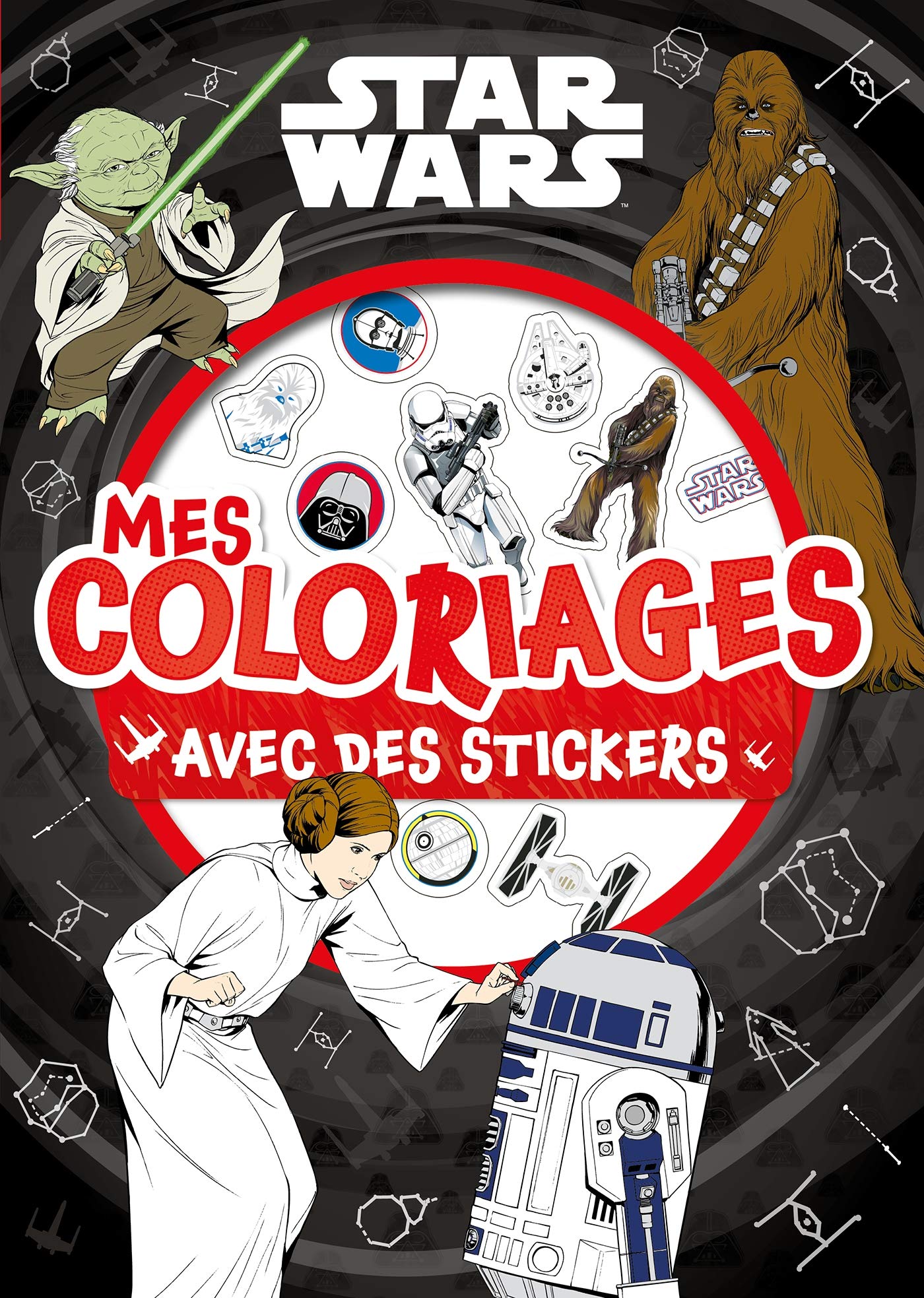 STAR WARS - Mes Coloriages avec Stickers Tiptoi & Games