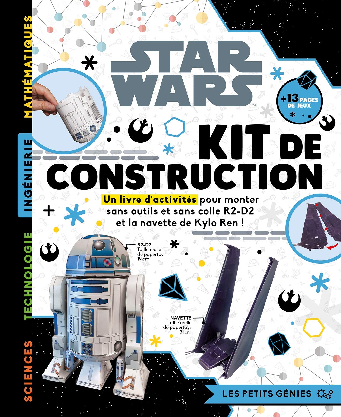 STAR WARS - Les Petits Génies - Kit de Construction - R2-D2 et la navette de Kylo Ren: .: . Tiptoi & Games