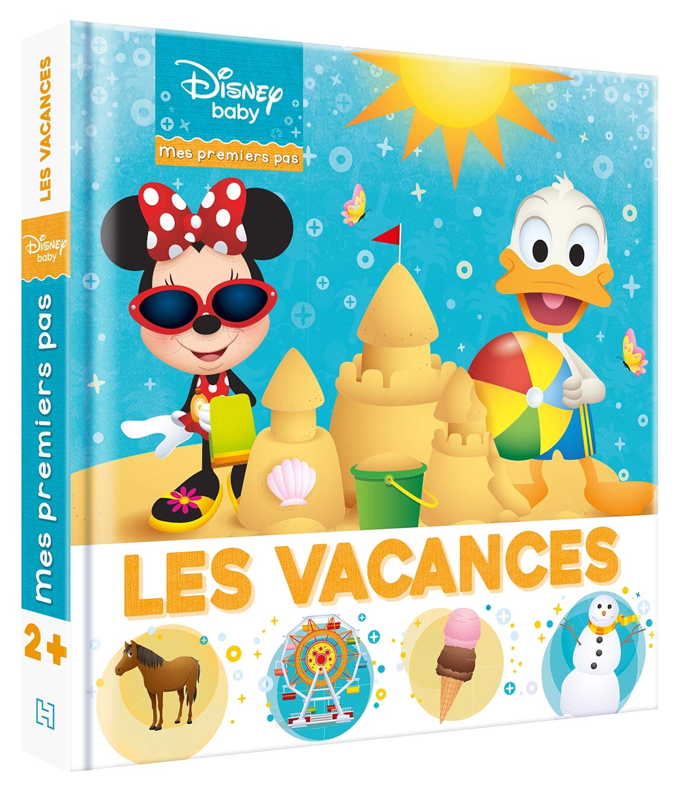 DISNEY BABY - Mes Premiers Pas - Imagier - Les vacances book