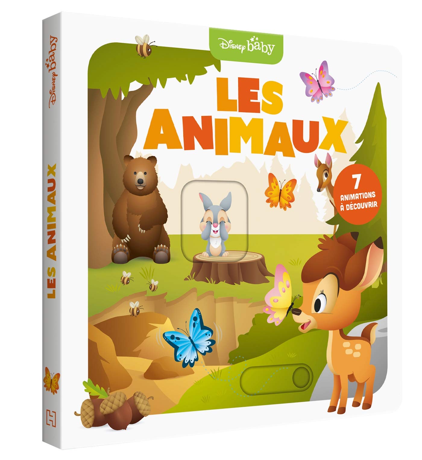 DISNEY BABY - Imagier à flaps - Les Animaux book