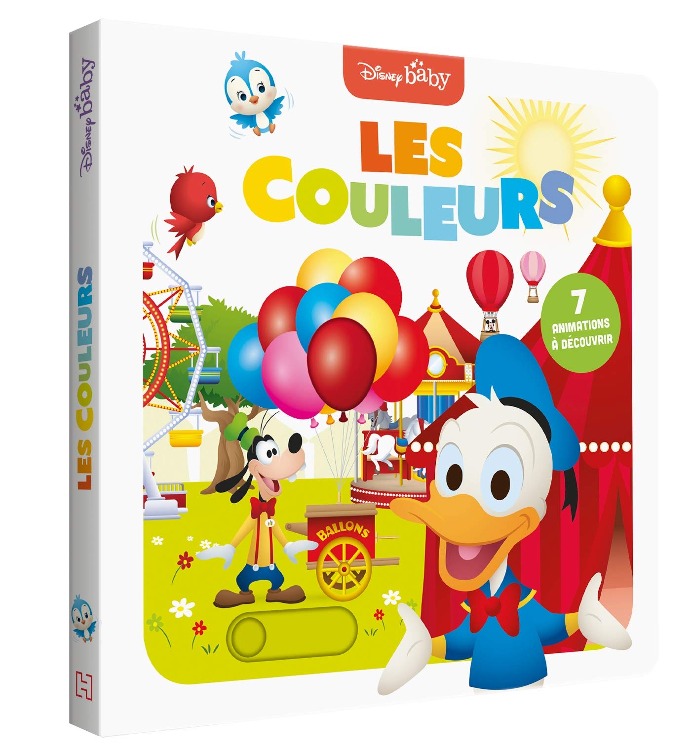 DISNEY BABY - Imagier à flaps - Les Couleurs: 7 animations à découvrir Children's books