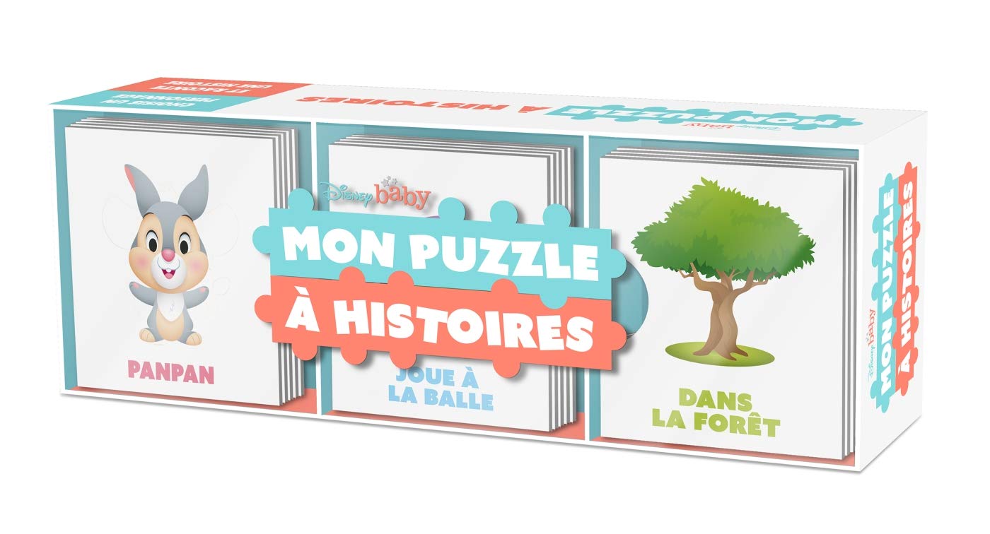 DISNEY BABY - Mon Puzzle à Histoires: 15 pièces de puzzles book