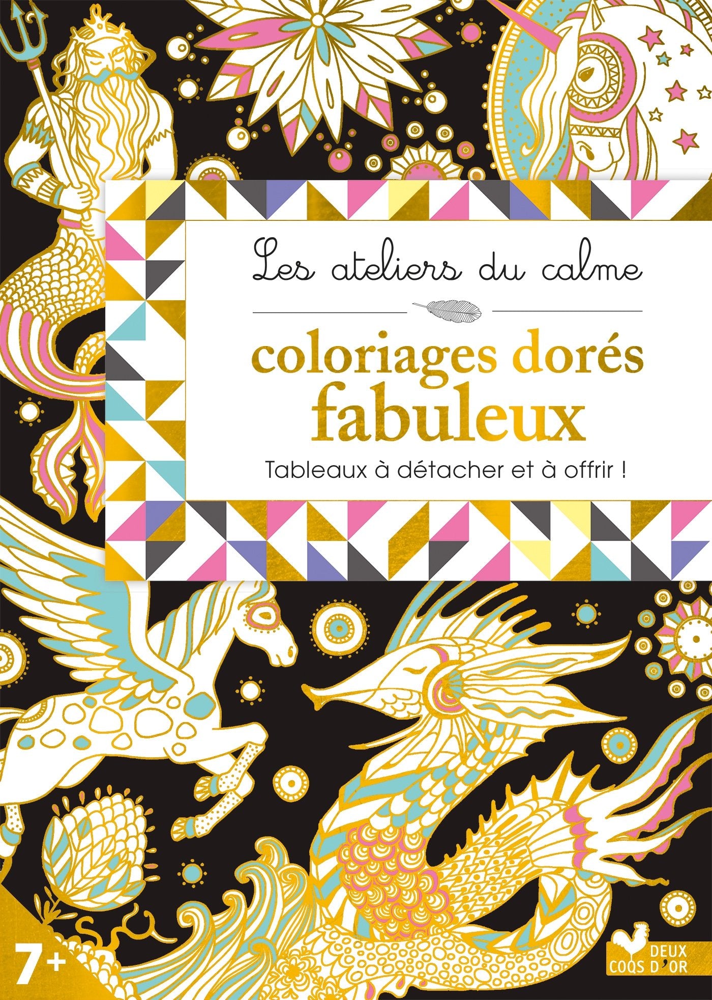 Coloriages dorés fabuleux: Tableaux à détacher et à offrir ! Tiptoi & Games
