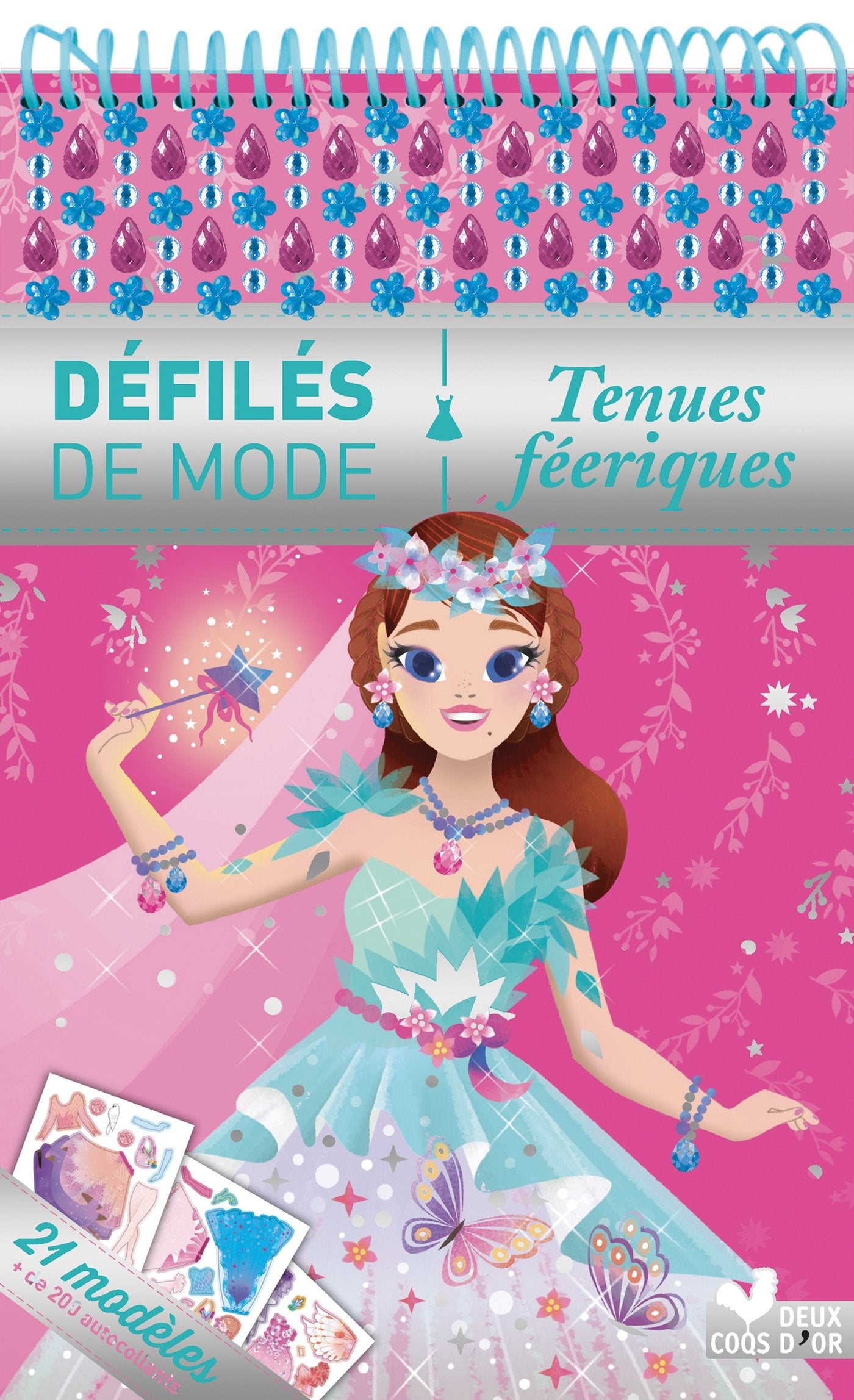 Tenues féeriques - bloc à spirales book
