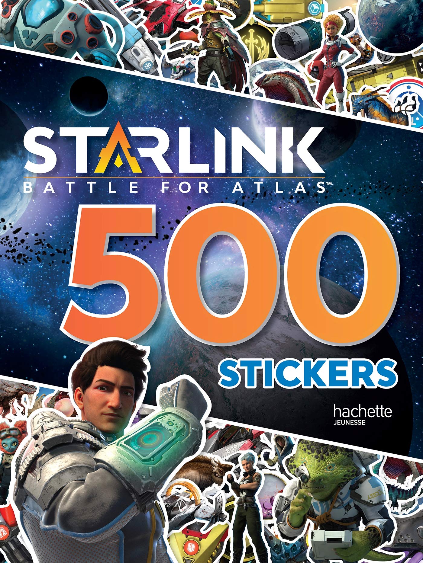 500 stickers Starlink Battle for Atlas book