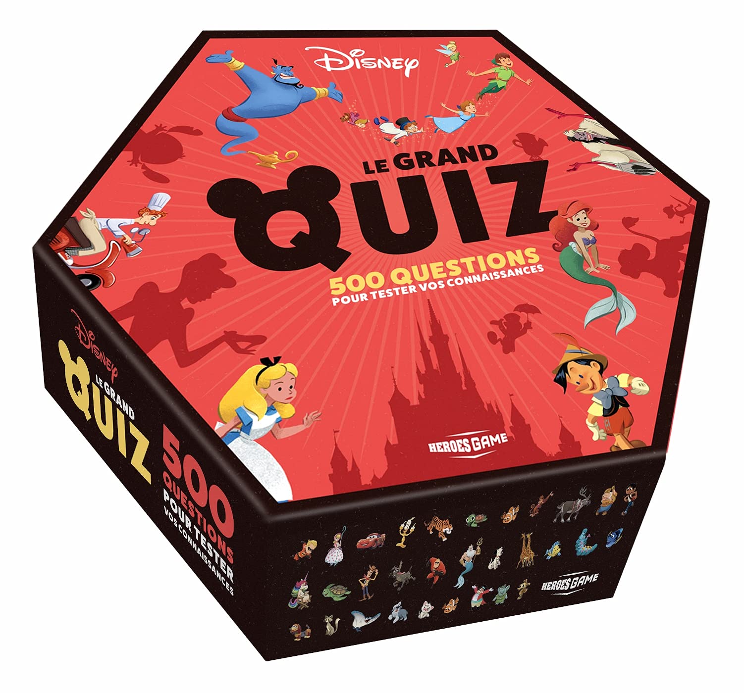 Boîte Le grand quiz Disney: 500 questions pour tester vos connaissances Novels & Short Stories