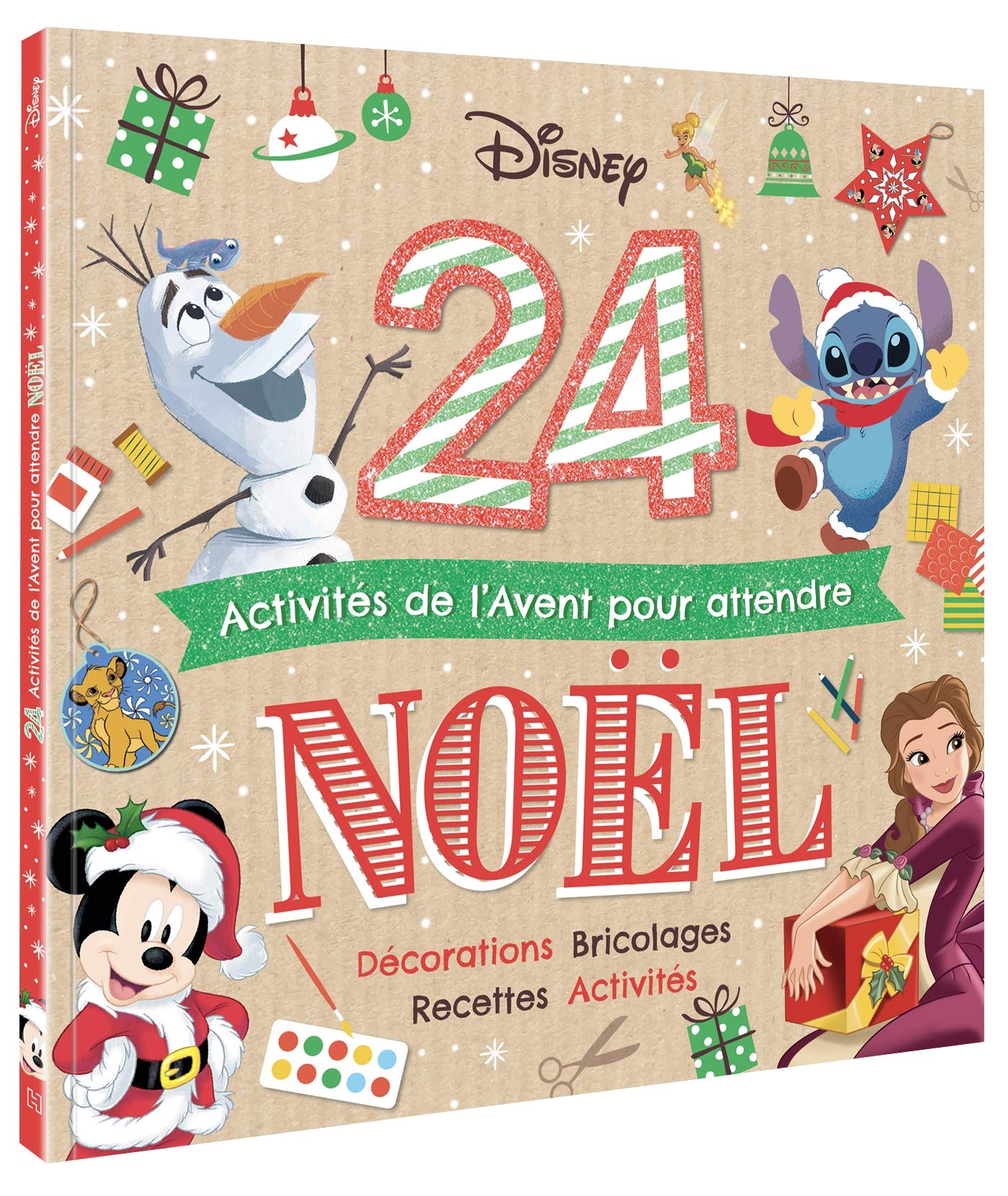 DISNEY - 24 activités de l'Avent pour attendre Noël book