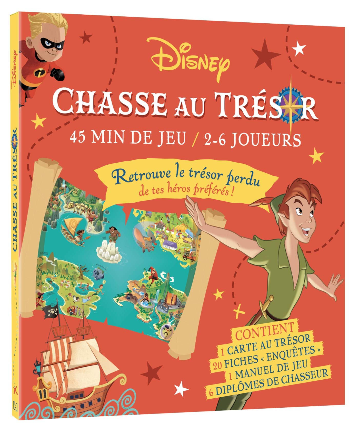 DISNEY CLASSIQUES - Pochette Les Ateliers - Chasse au trésor book