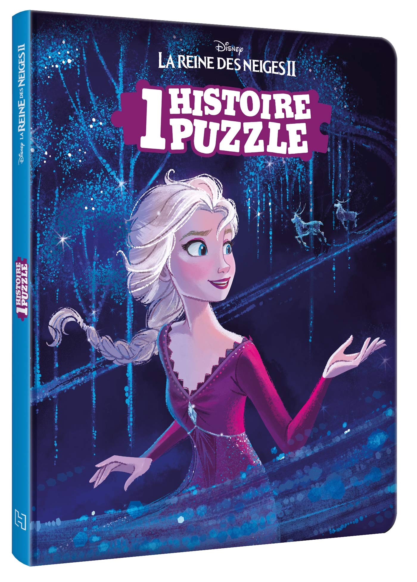 LA REINE DES NEIGES 2 - Une histoire, un puzzle - L'histoire du film - 1 puzzle 24 pièces - Disney book