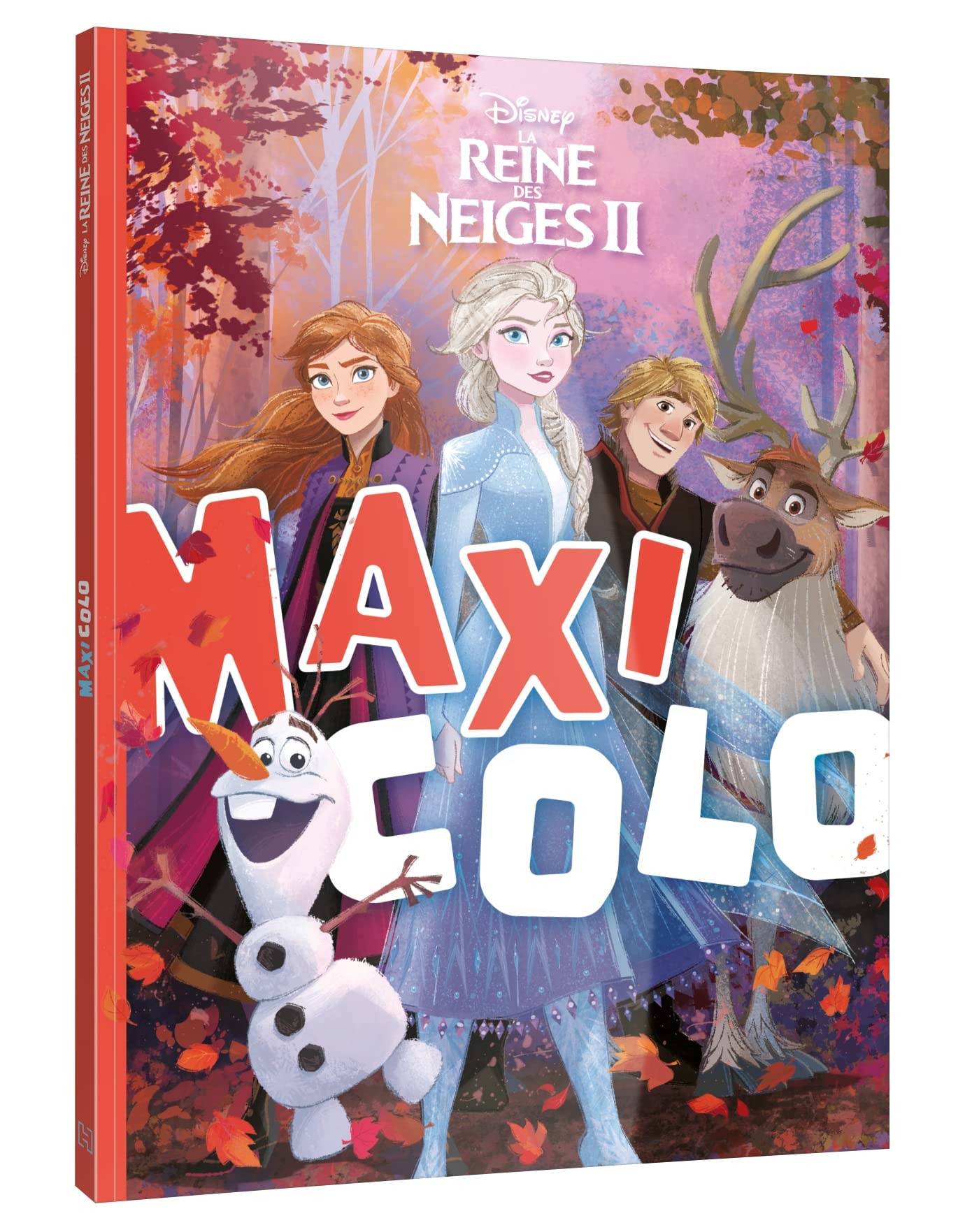 LA REINE DES NEIGES - Maxi Colo - Disney book