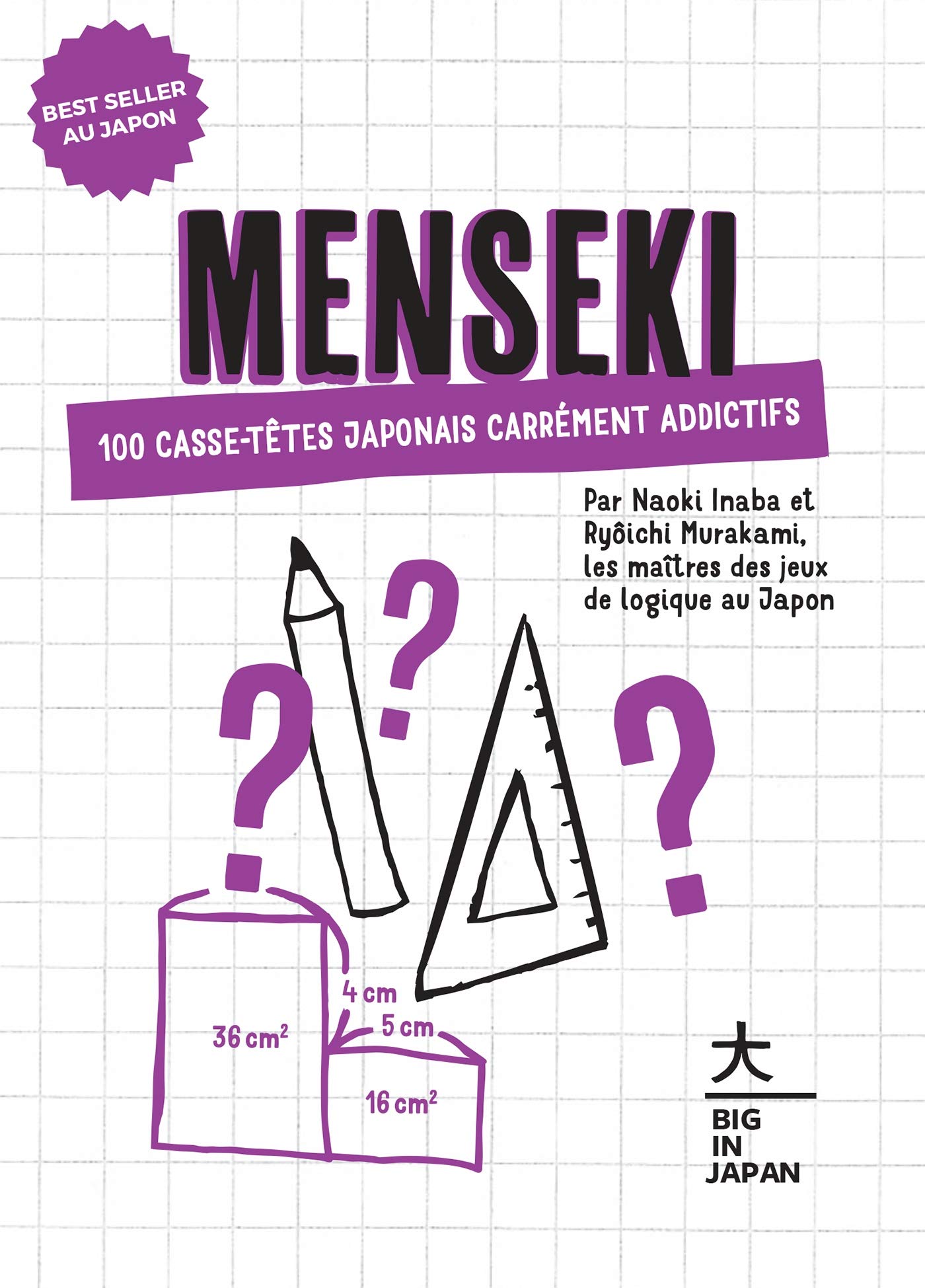 Menseki: 100 casse-têtes japonais carrément addictifs book