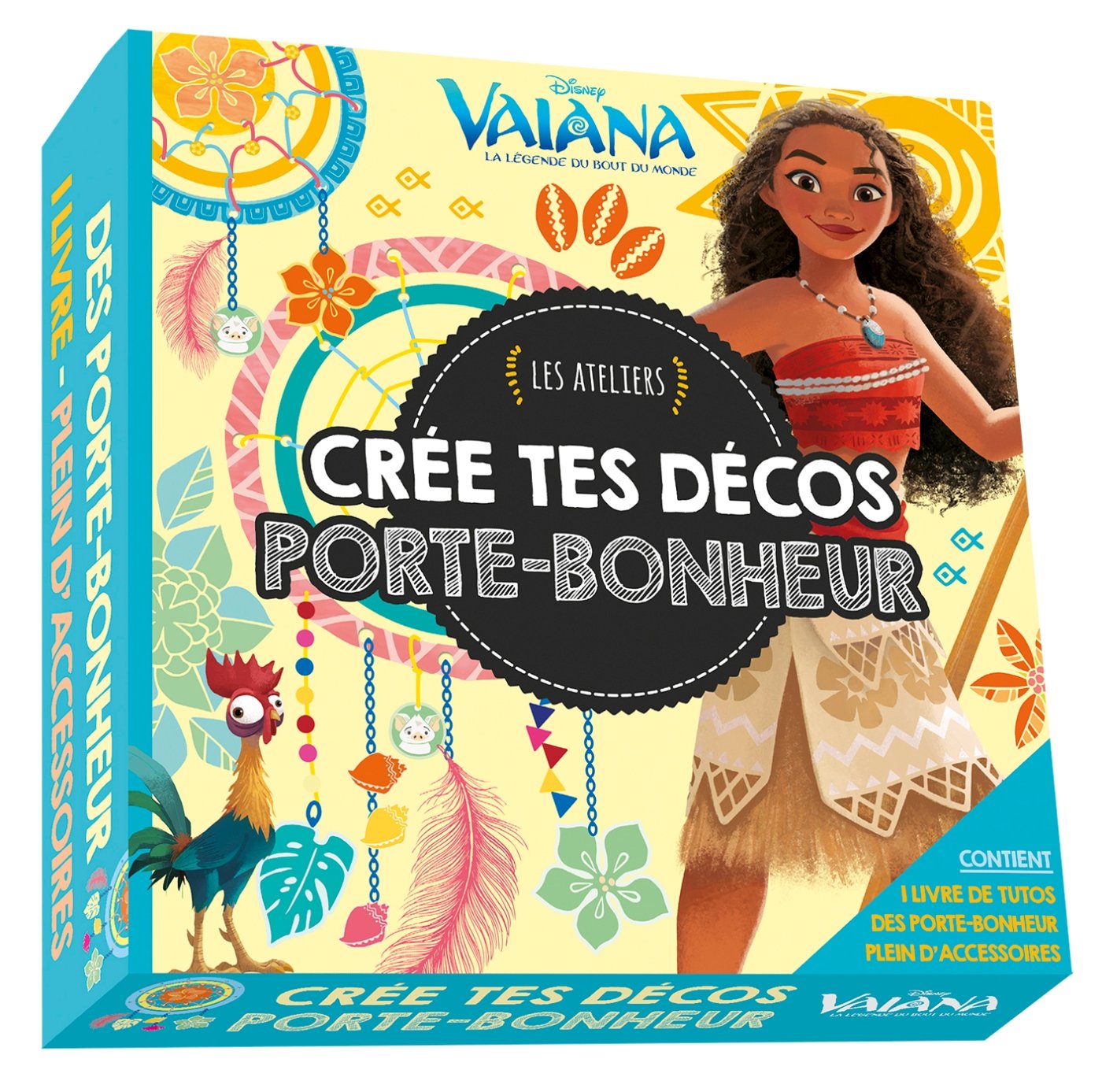 Crée tes décos porte-bonheur Vaiana book