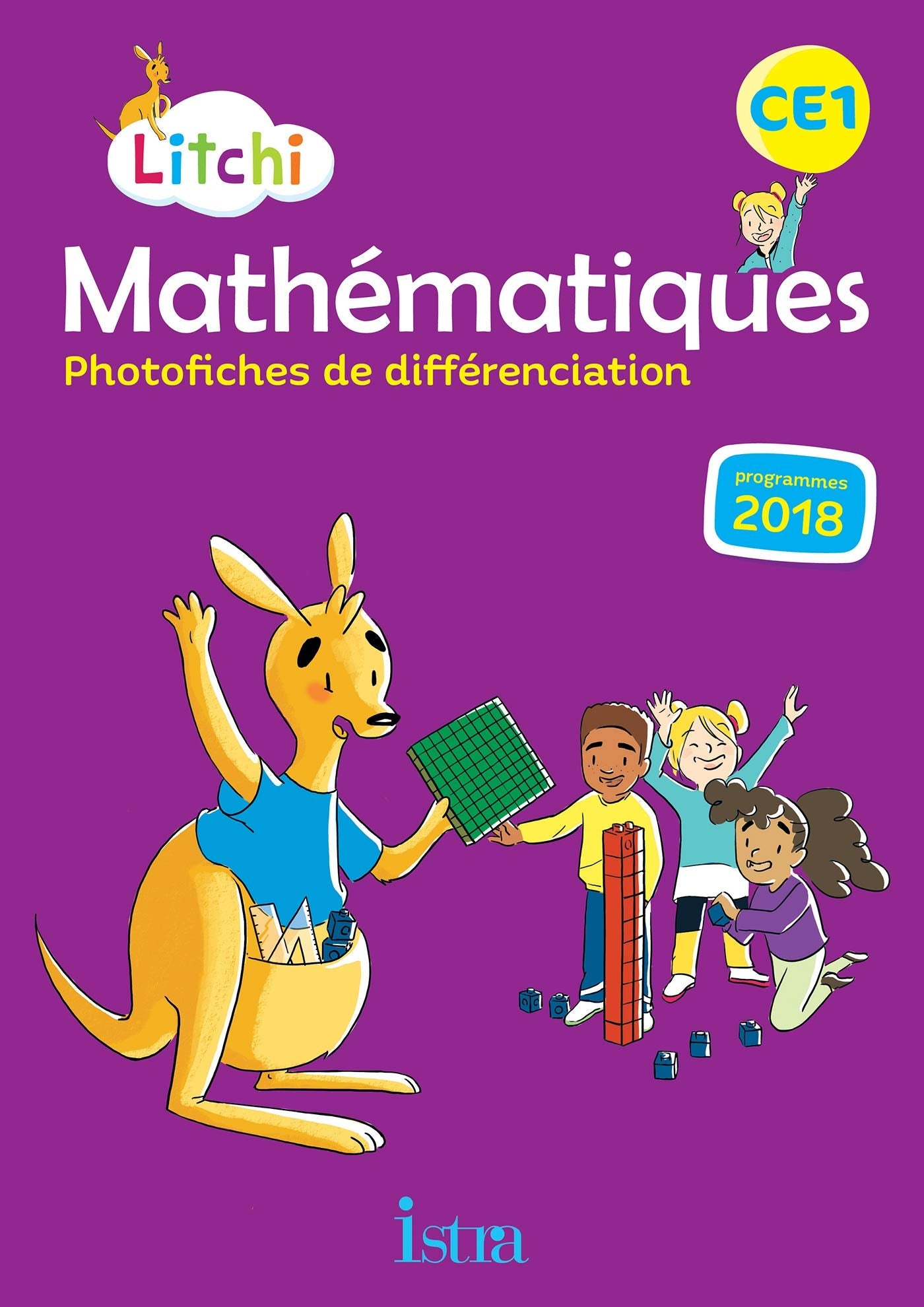 Litchi Mathématiques CE1 - Photofiches - Ed. 2019 book