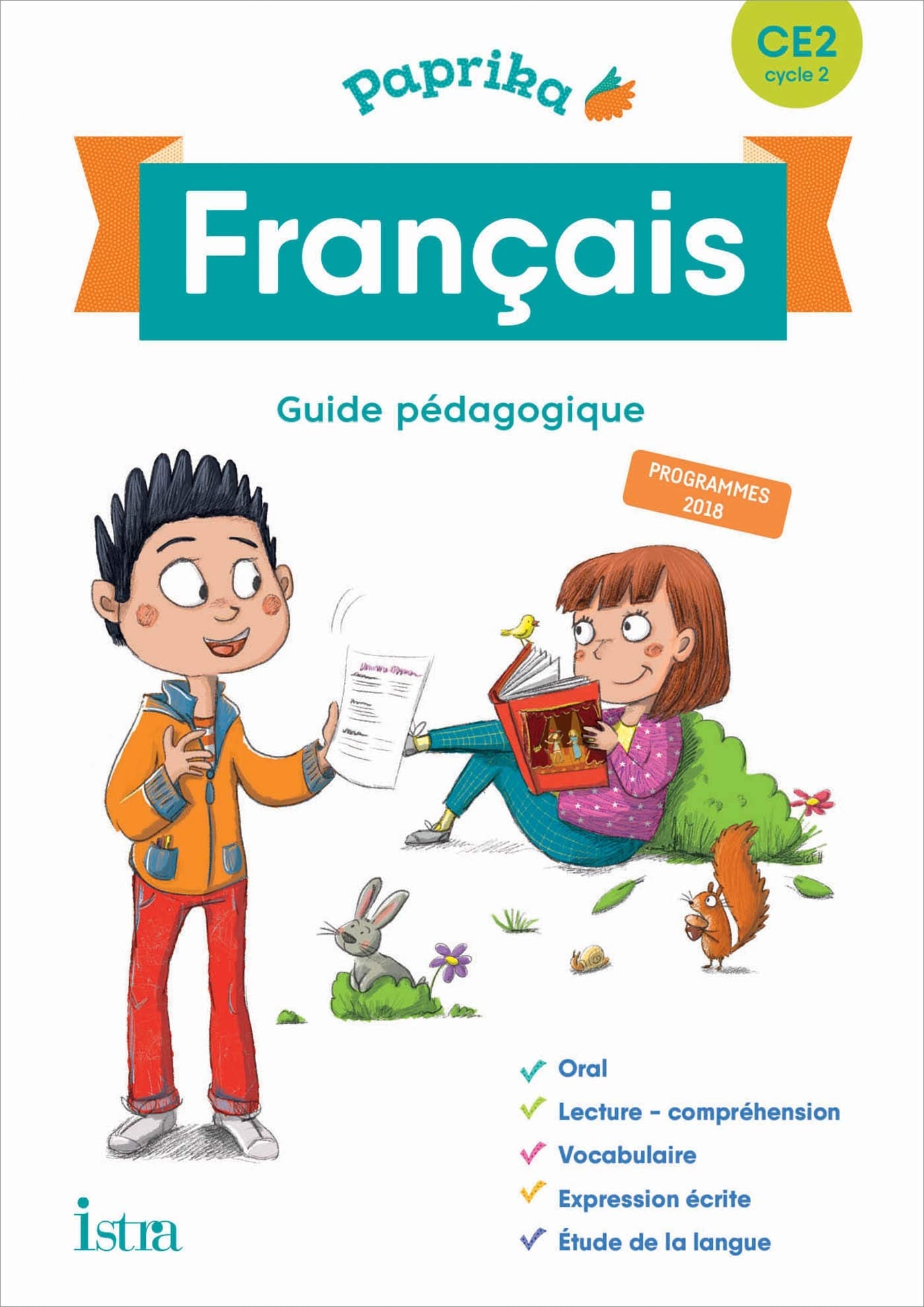 Paprika Français CE2 - Edition France - Guide pédagogique + CD - Ed. 2019 book