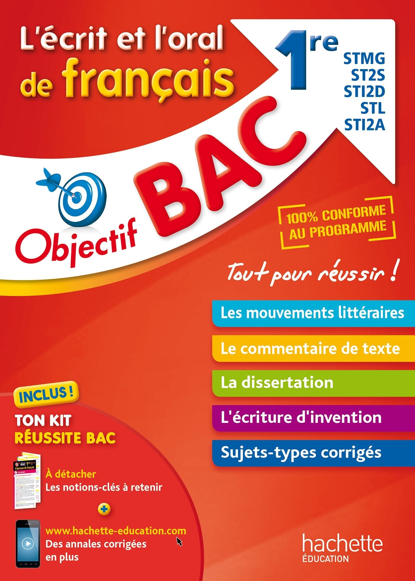 L'écrit et l'oral de français 1re STMG ST2S STI2D STL STI2A book