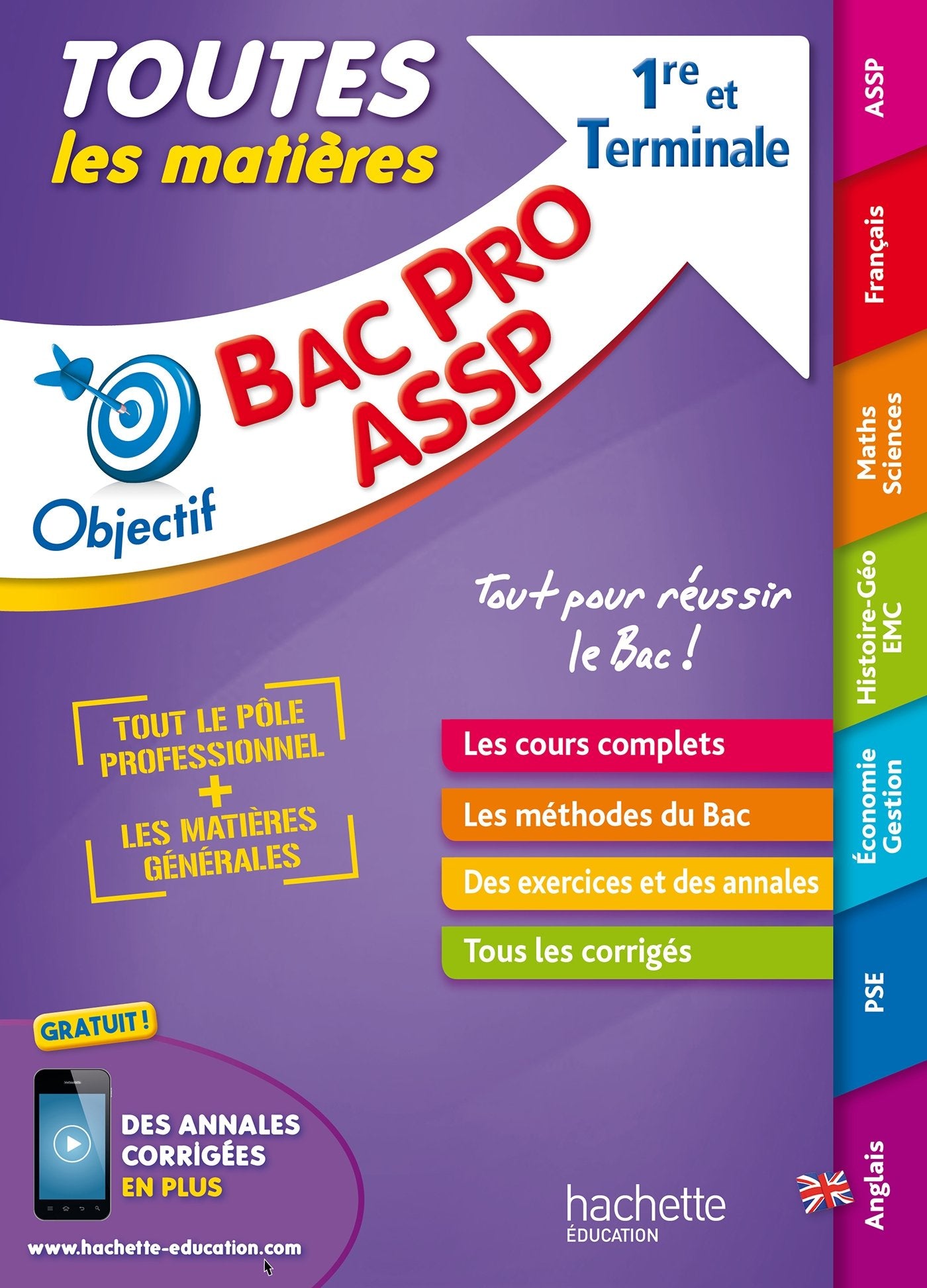 Objectif Bac - Toutes les matières 1ère et Tle Bac - pro ASSP Non-fiction