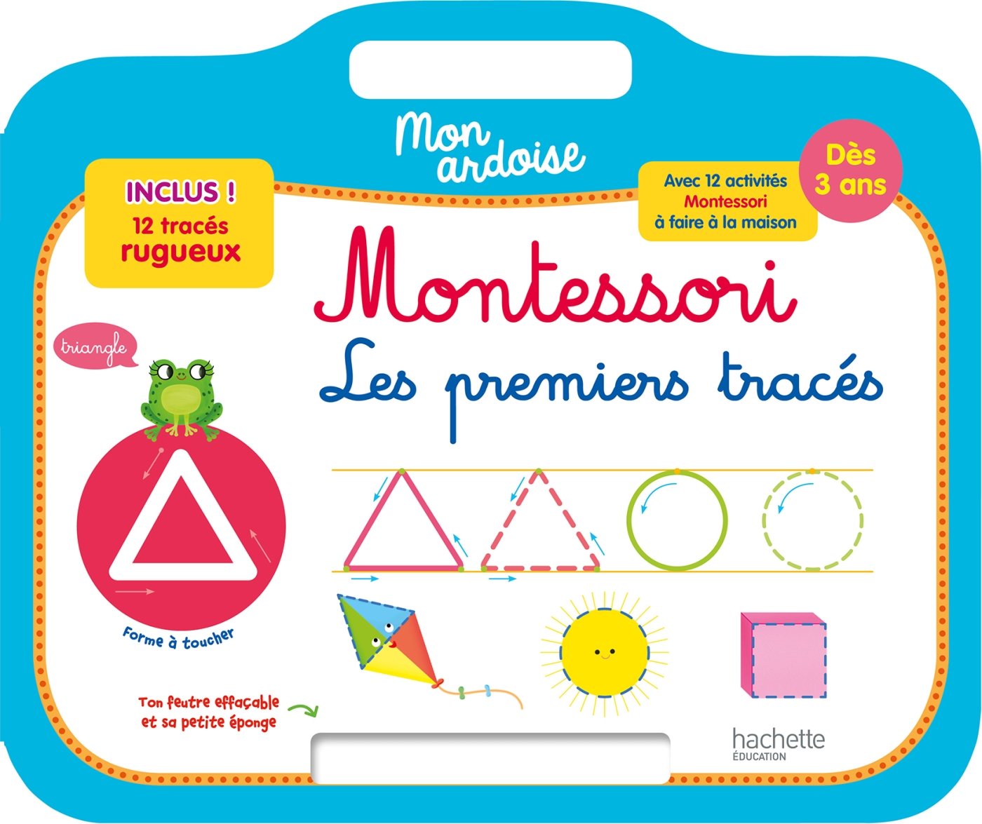 Mon ardoise MONTESSORI Les premiers tracés Dès 3 ans book