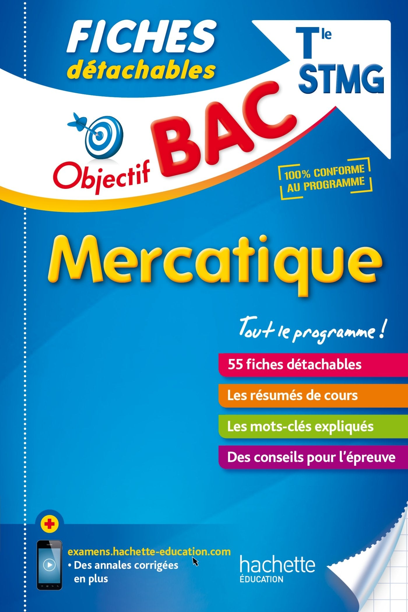 Objectif Bac Fiches détachables Mercatique Term STMG Professional & Reference Books