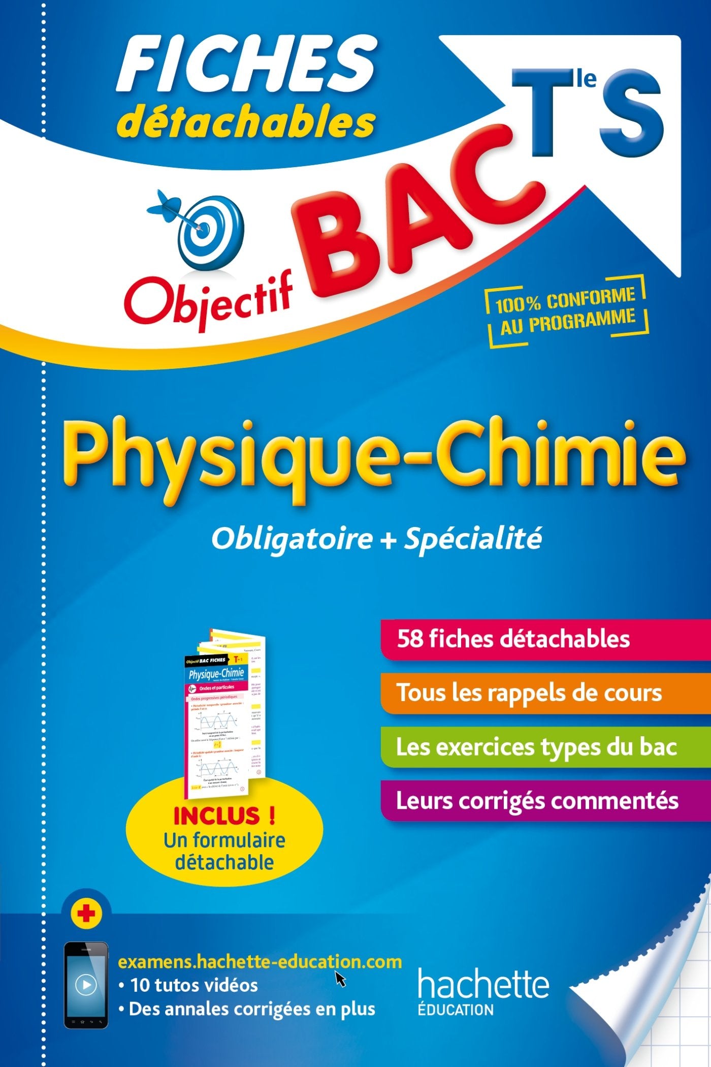 Objectif Bac Fiches Detachables Physique-Chimie Term S Professional & Reference Books