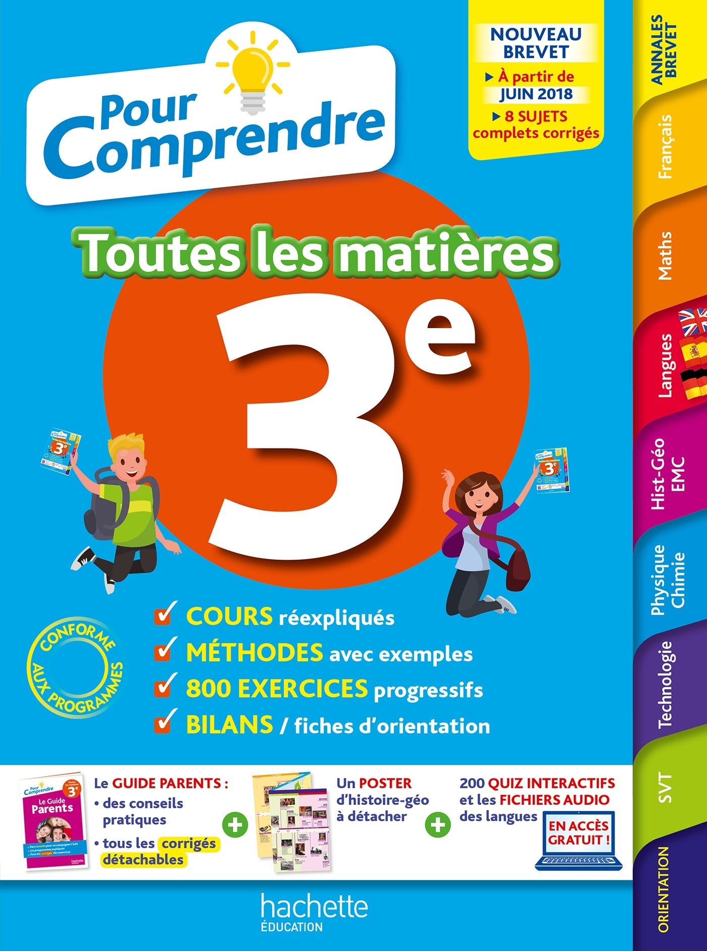 Pour Comprendre Toutes Les Matières 3E Nouveau Brevet Non-fiction