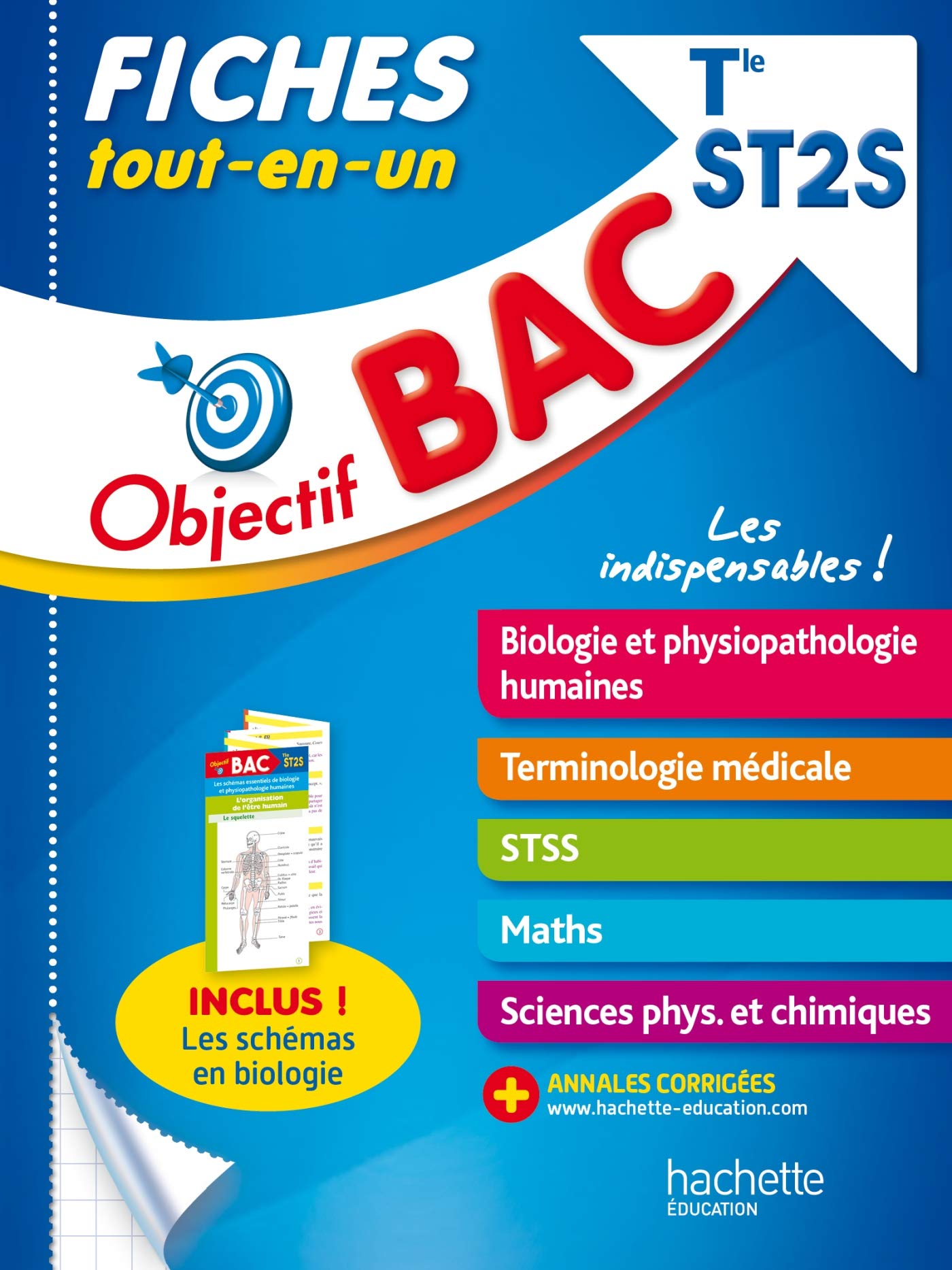 Objectif Bac Fiches détachables Tout-en-un Term ST2S Professional & Reference Books