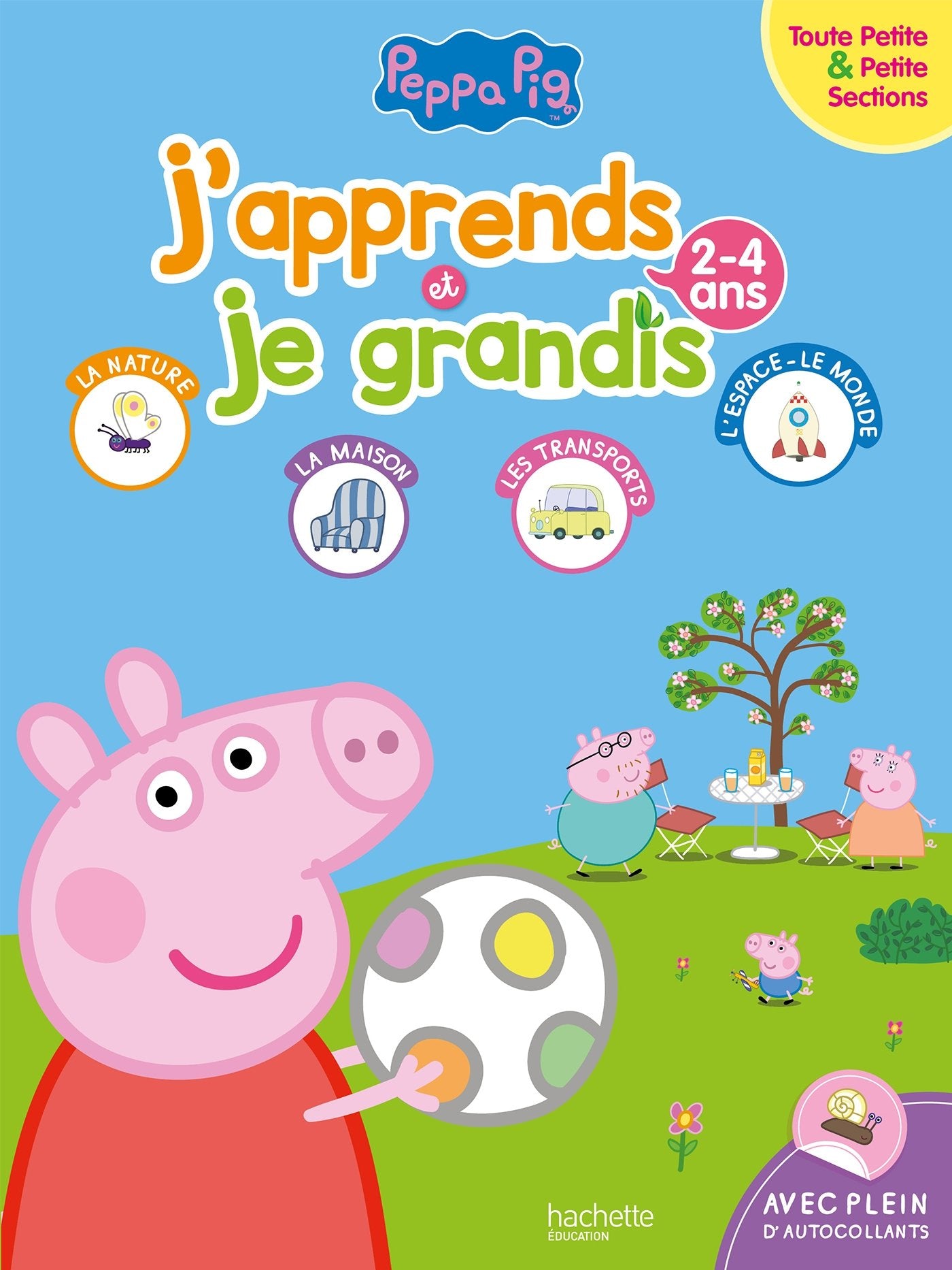Peppa Pig J'apprends et je grandis TPS-PS (2-4 ans) book