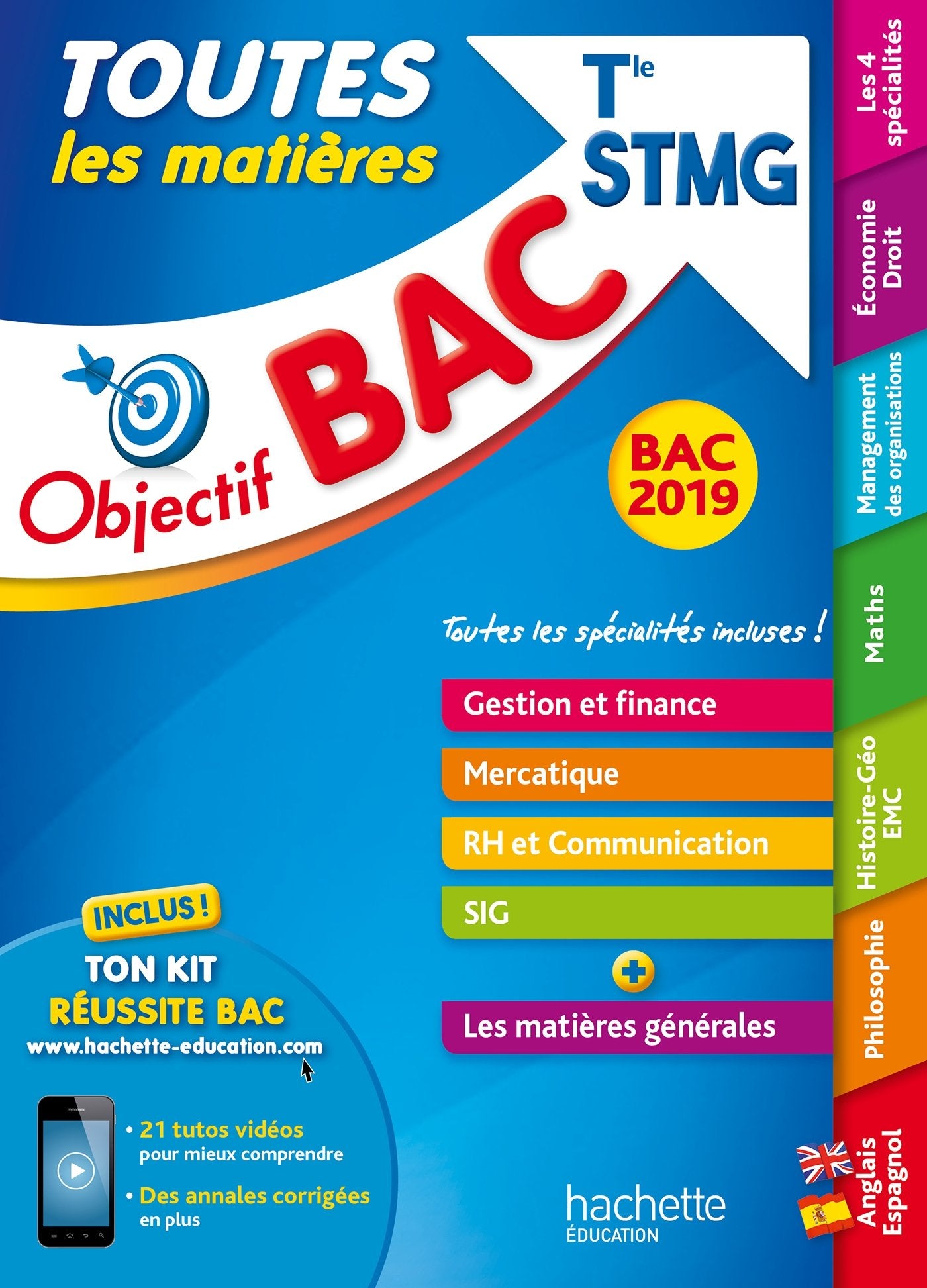 Product Image: Objectif Bac 2019 Toutes les matières Tle STMG