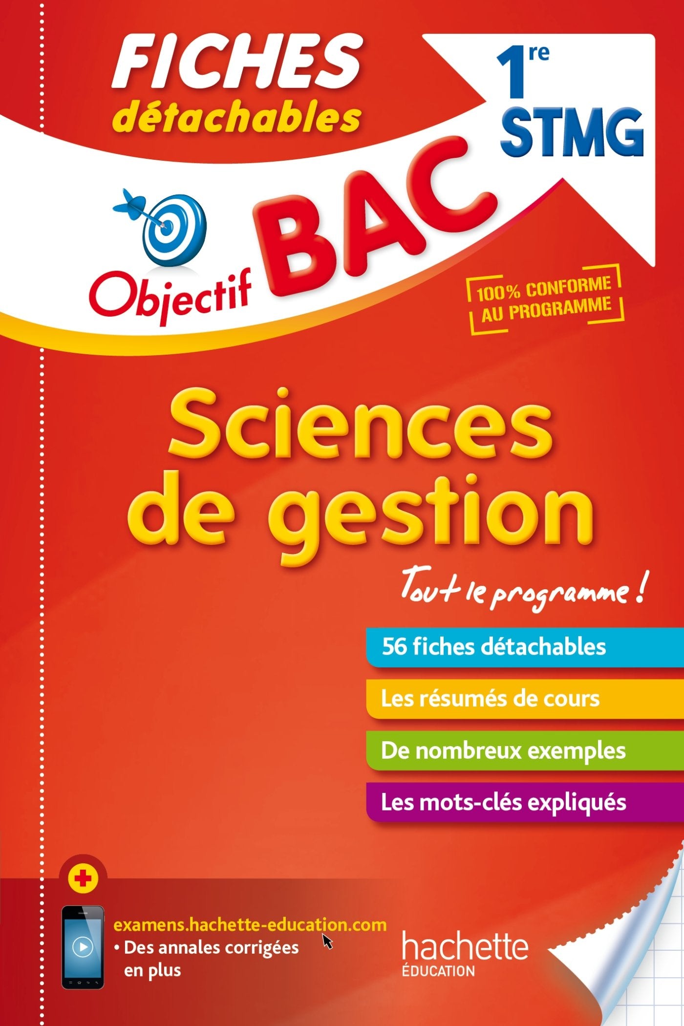 Objectif Bac Fiches détachables Sciences de gestion 1ère STMG book