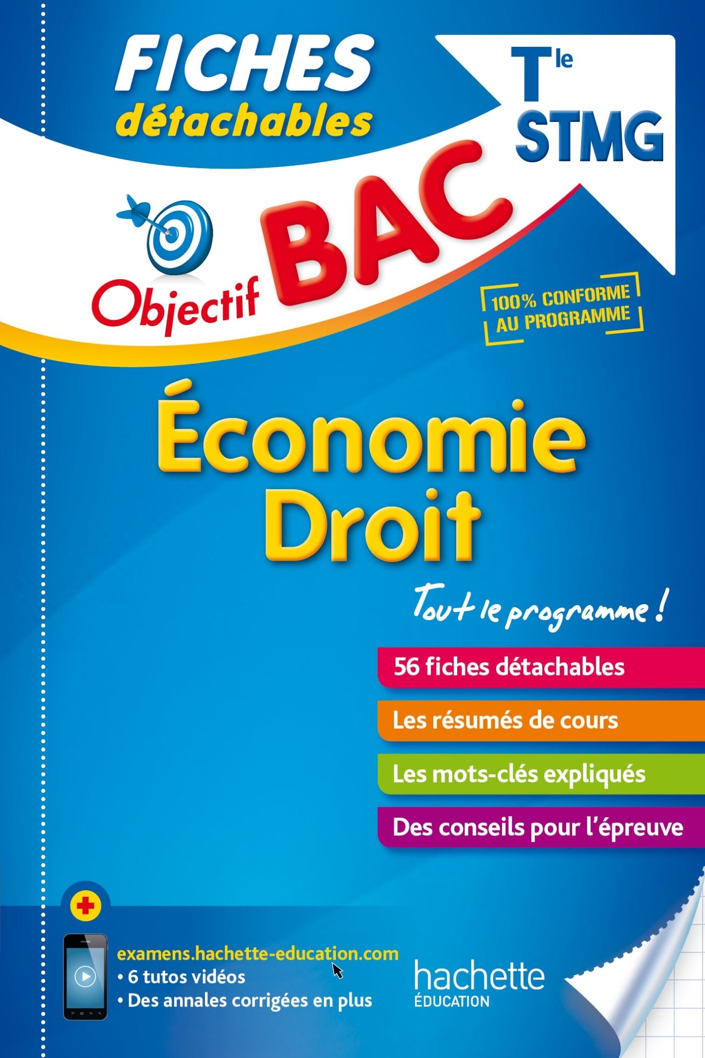 Objectif Bac Fiches Détachables Eco-Droit Term STMG Professional & Reference Books