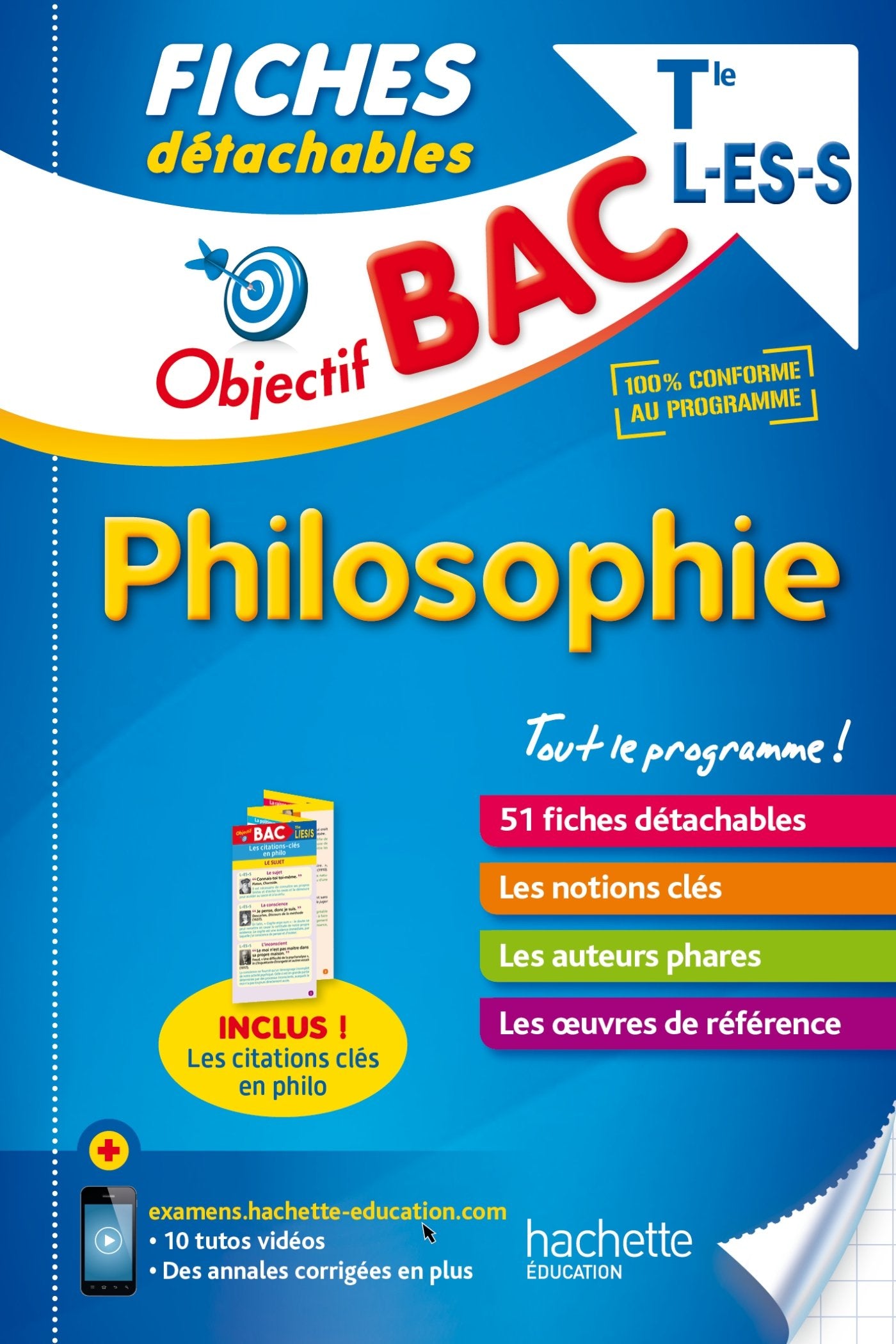 Objectif Bac Fiches détachables Philosophie Tles L,ES,S book