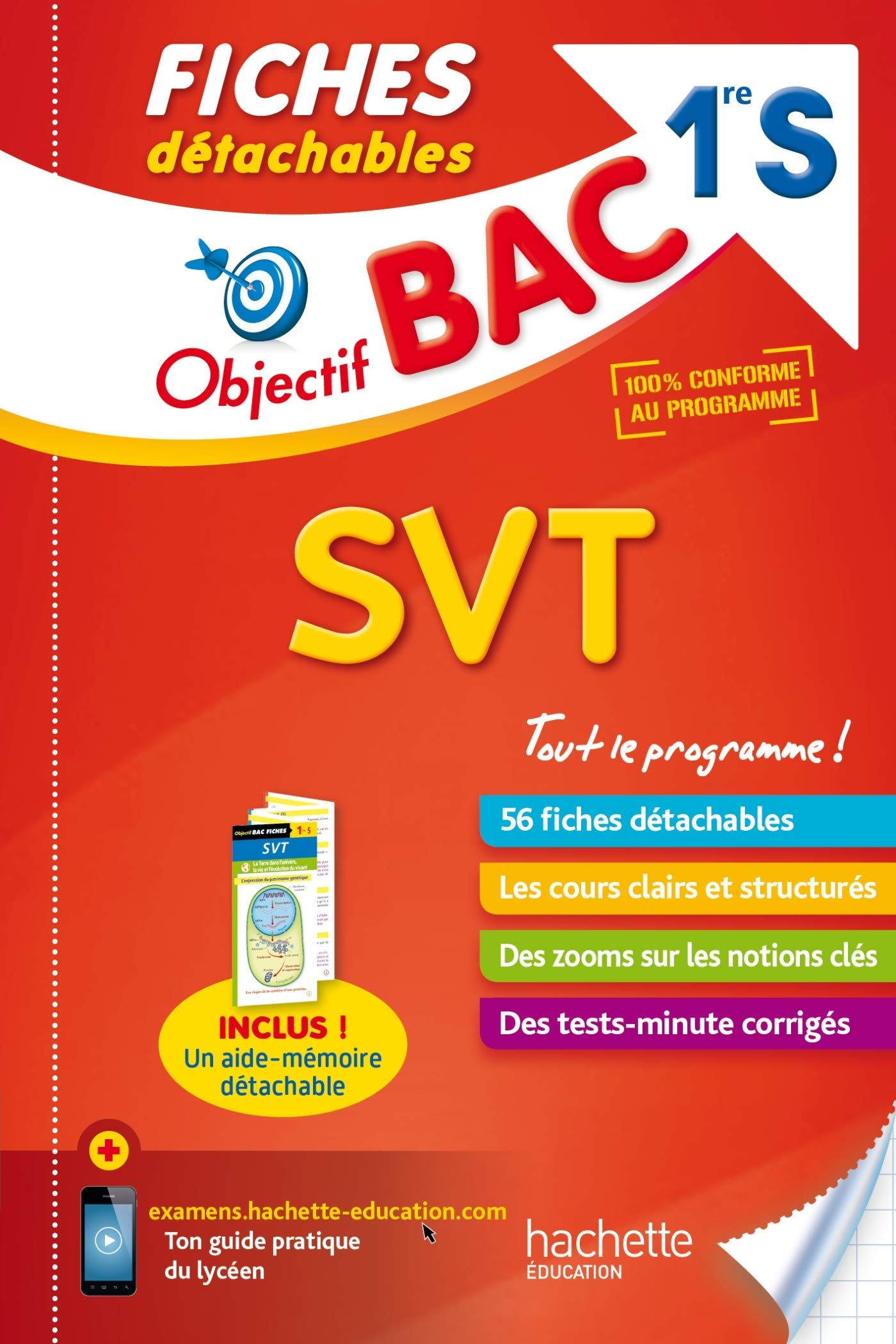 Objectif Bac Fiches détachables SVT 1ère S Professional & Reference Books