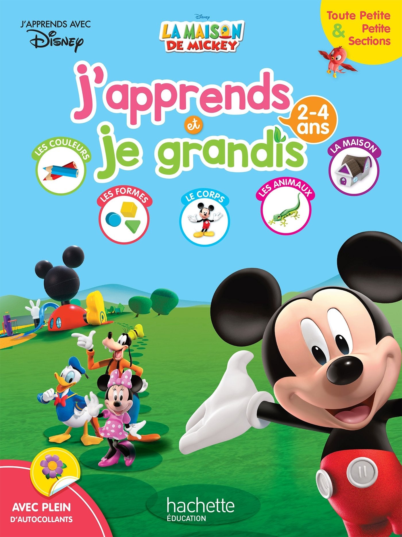Disney - Mickey - J'apprends et je grandis - TPS- Petite Section book