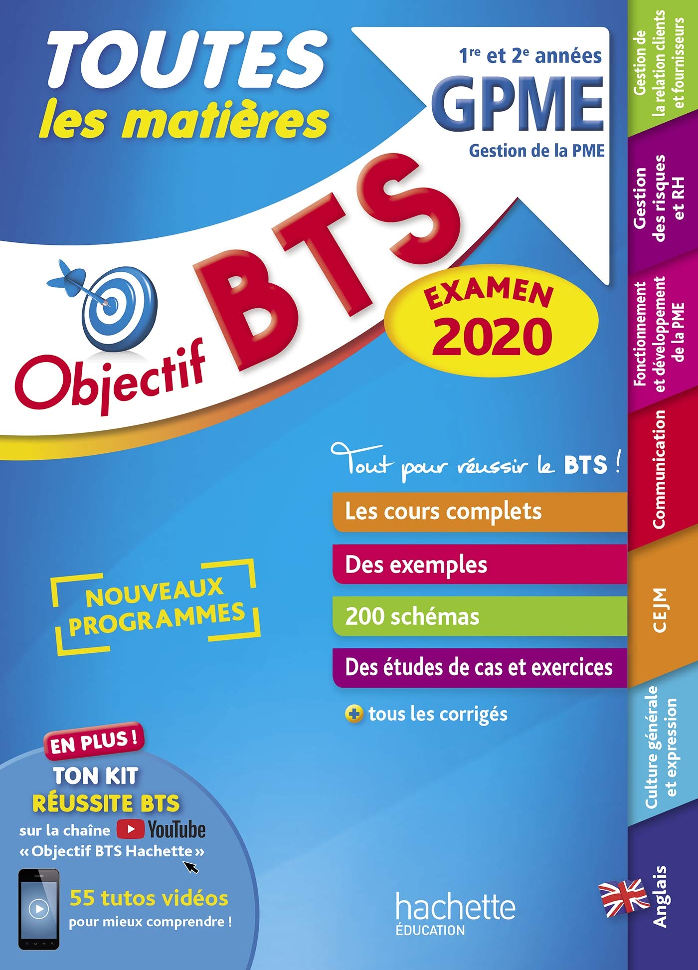 Objectif BTS GPME 2020 Toutes les matières Professional & Reference Books