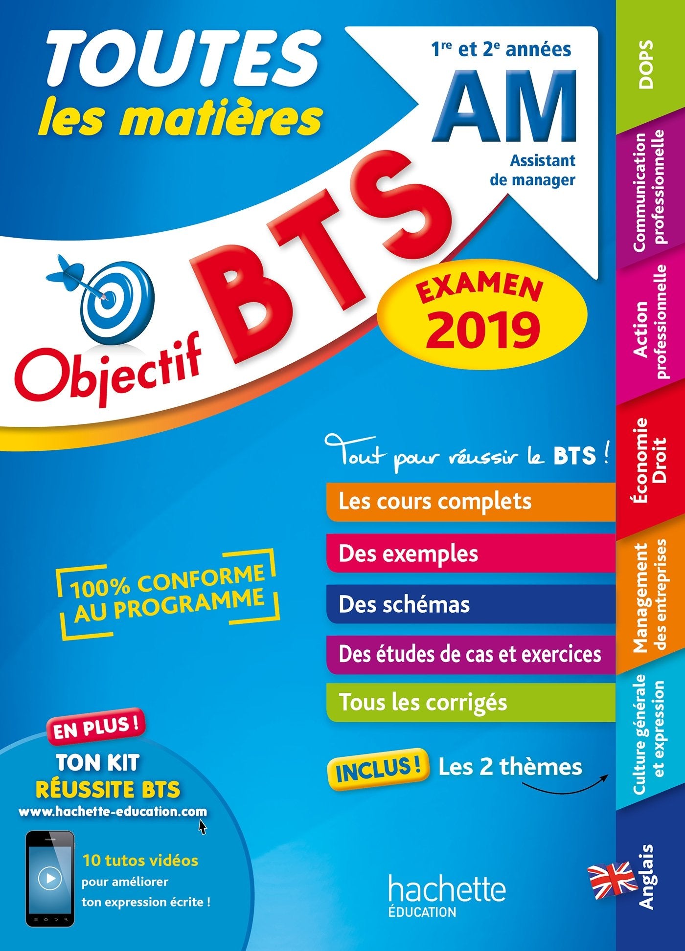 Objectif BTS AM 2019 Toutes les matières Non-fiction