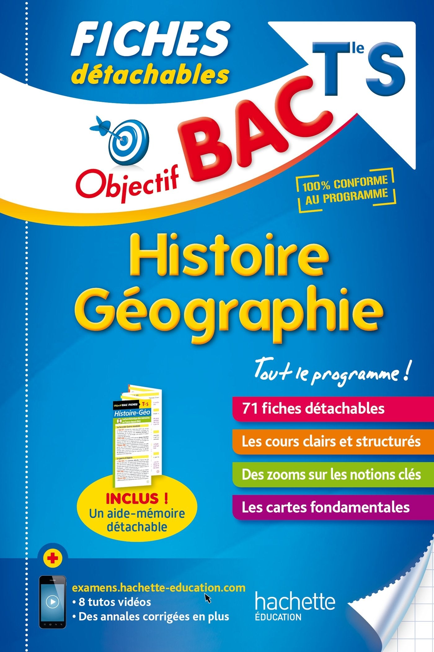 Objectif Bac Fiches détachables Histoire-Géographie Term S book