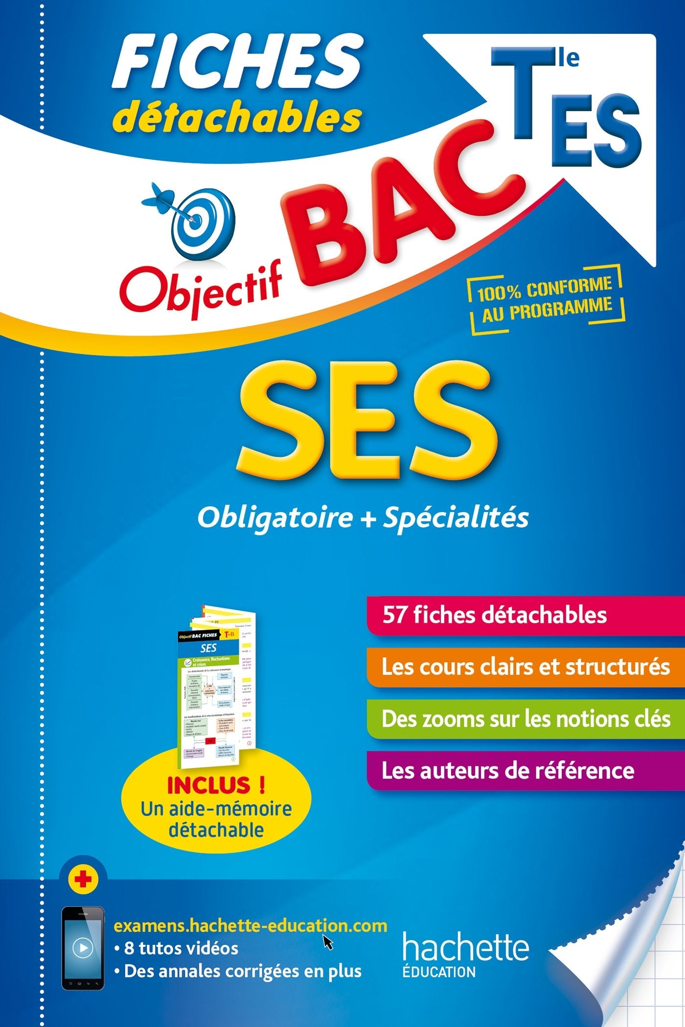 Objectif Bac Fiches détachables Sciences économiques et sociales Term ES book