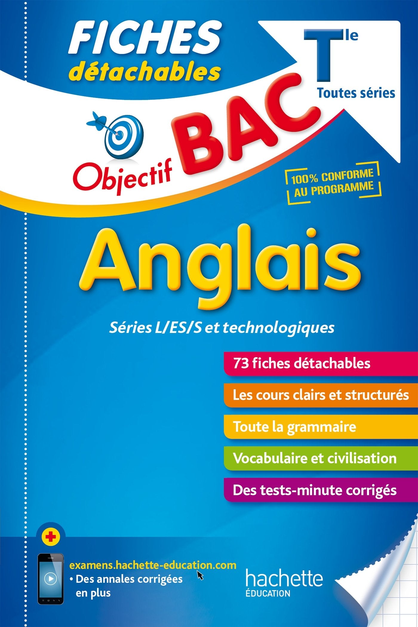 Objectif Bac Fiches Détachables Anglais Term L/ES/S Professional & Reference Books