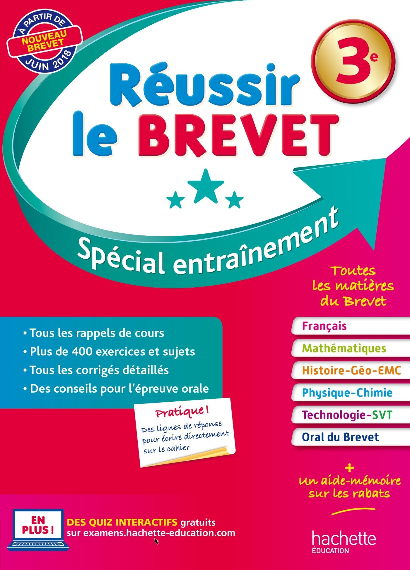 Réussir le Brevet Spécial Entraînement Books
